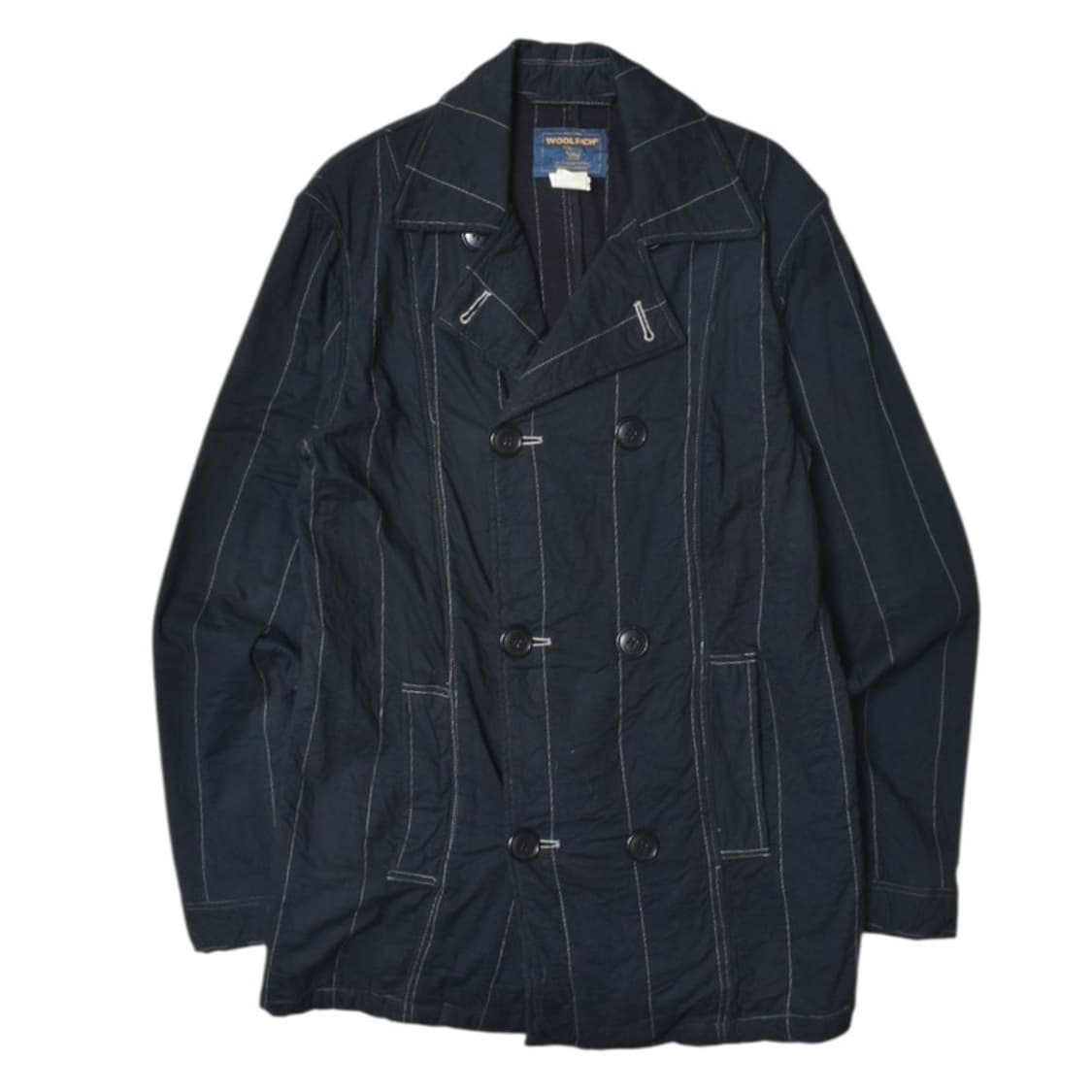 울리치 코튼 워크 더블 피코트 M 상품이미지1