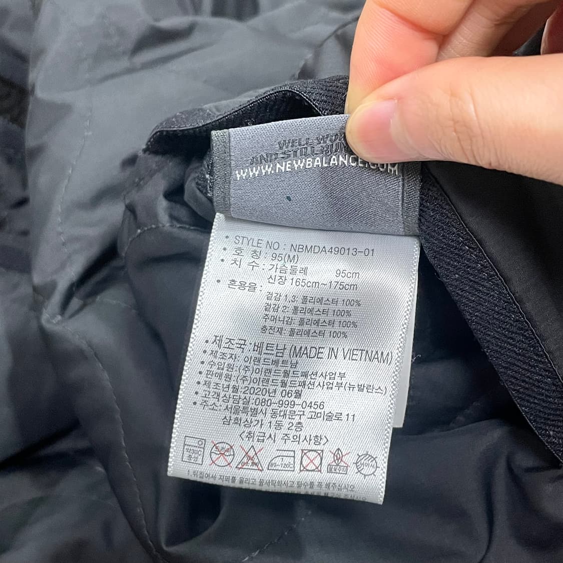 뉴발란스 블랙 노카라 양면 플리스 버튼 자켓 여성95 상품이미지8