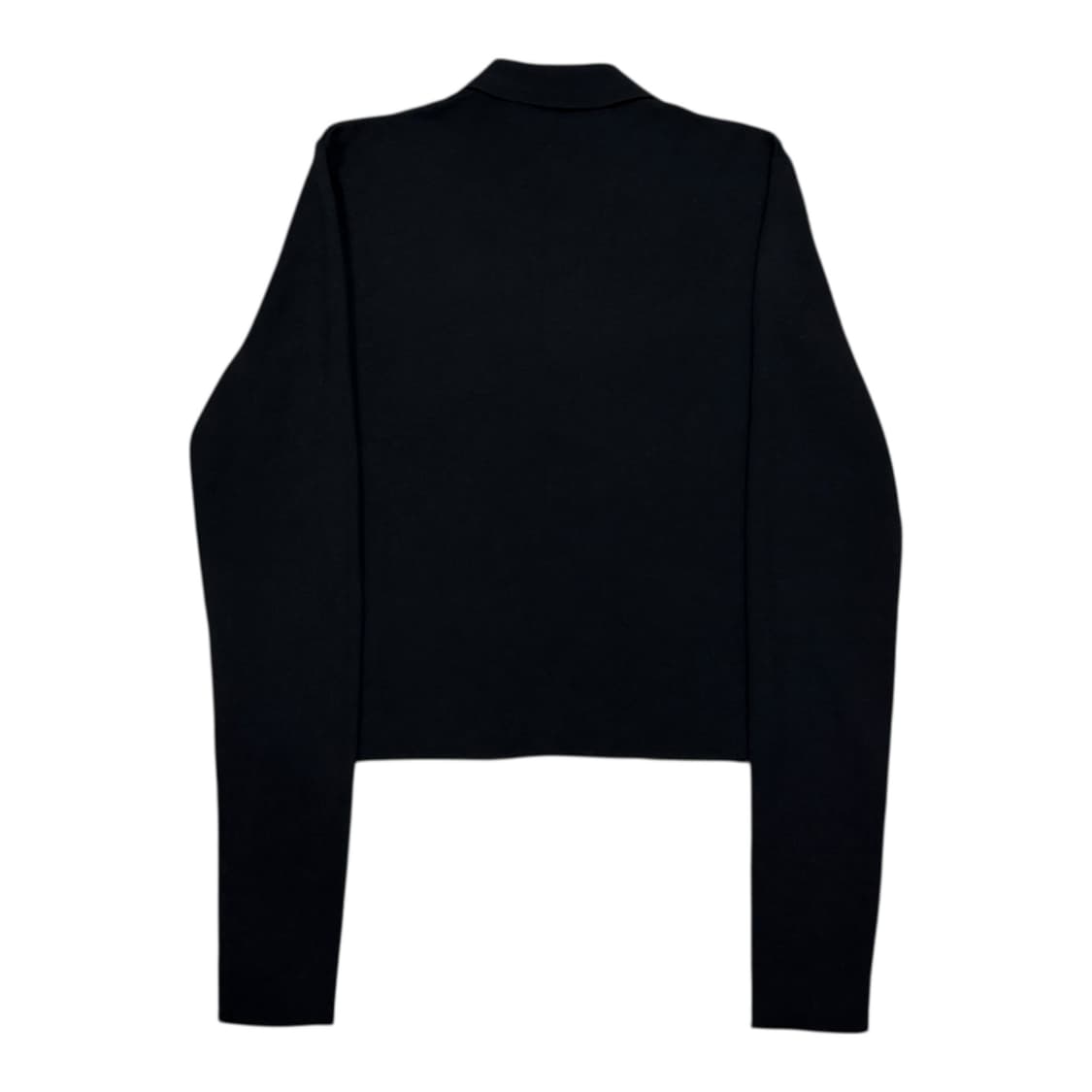 스펜서 바두 울 니트 폴로 카라티 블랙 L 상품이미지3