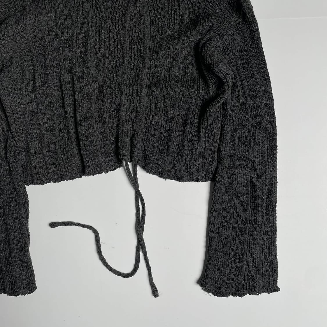 스트링 포인트 폴리 롱 슬리브 상품이미지3