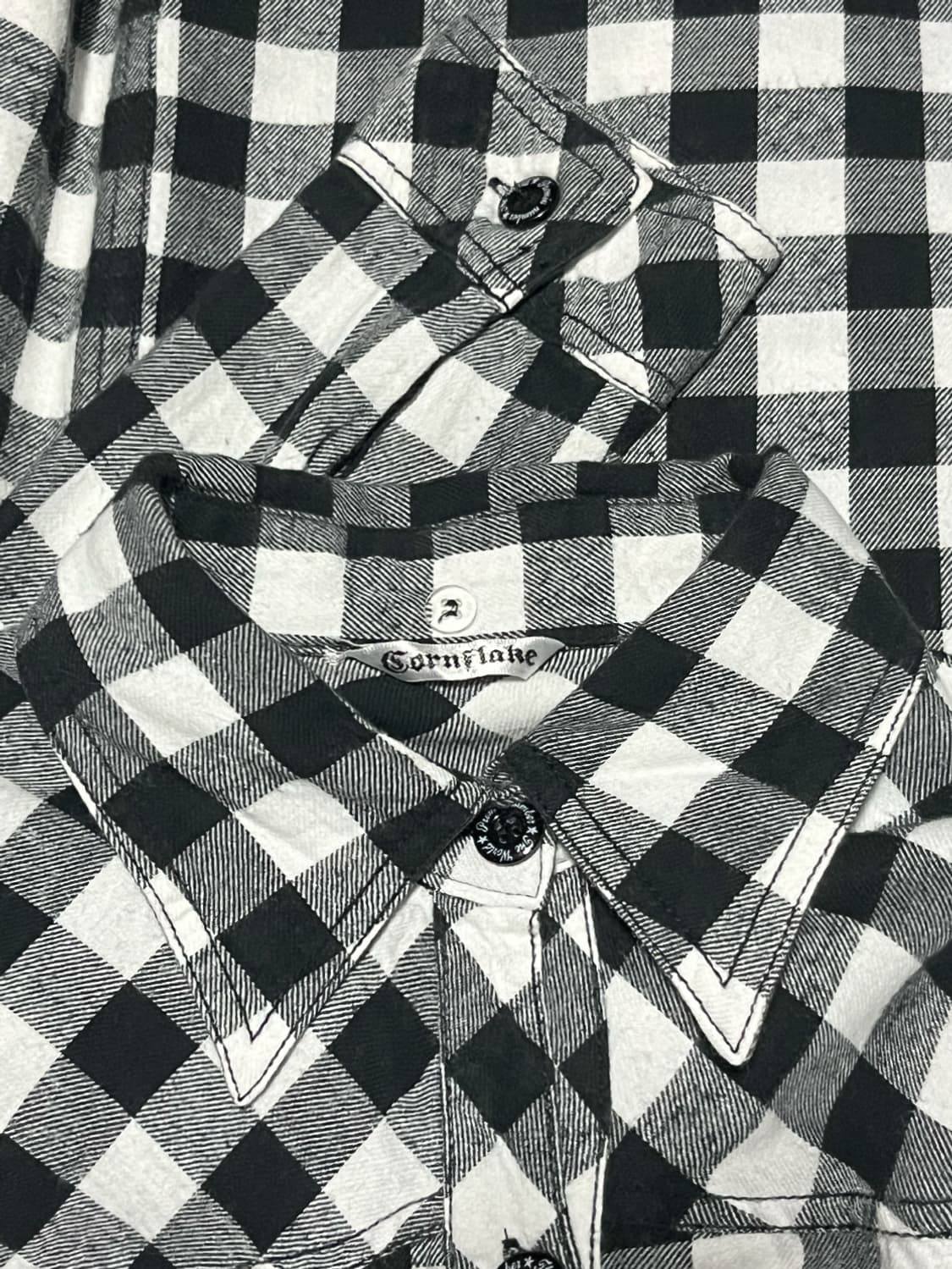 (cornflake) stud pocket flannel  상품이미지4