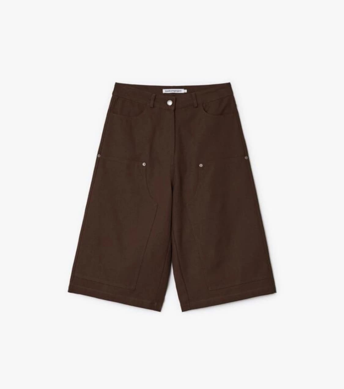 썬번프로젝트 | Lace Burmuda Pants, BROWN, S사이즈 상품이미지2