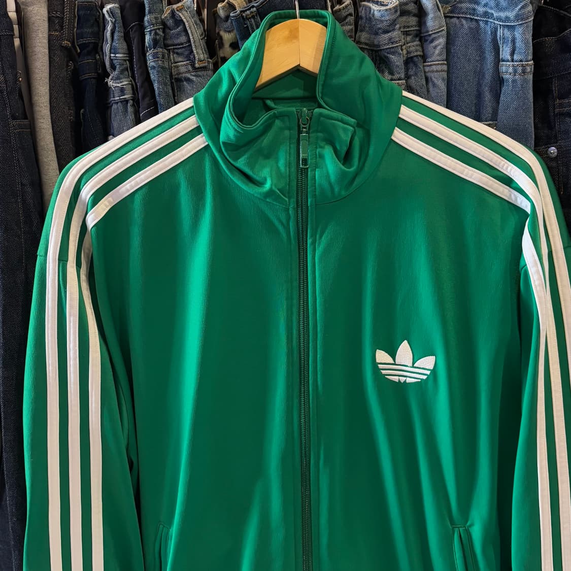 아디다스 구파이어버드 트랙탑 그린 져지 상품이미지3