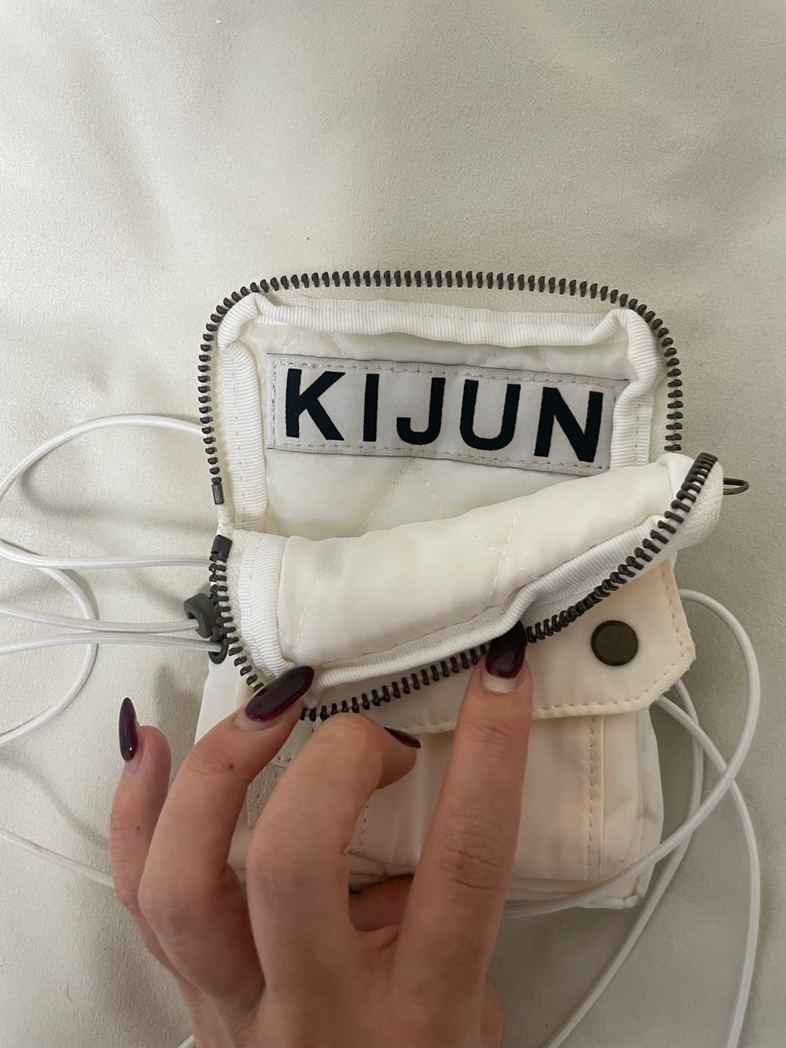 기준 미니백 Kijun mini bag white 상품이미지3