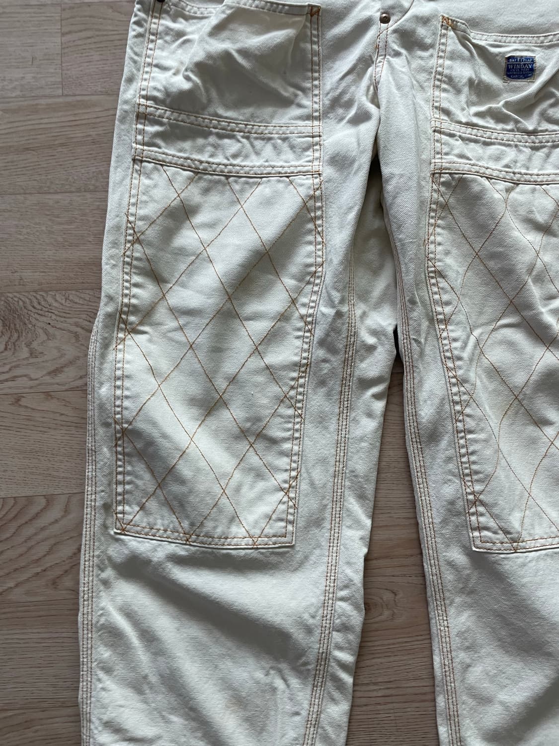 캐피탈 럼버팬츠 키나리 더블니 팬츠 1size 상품이미지3