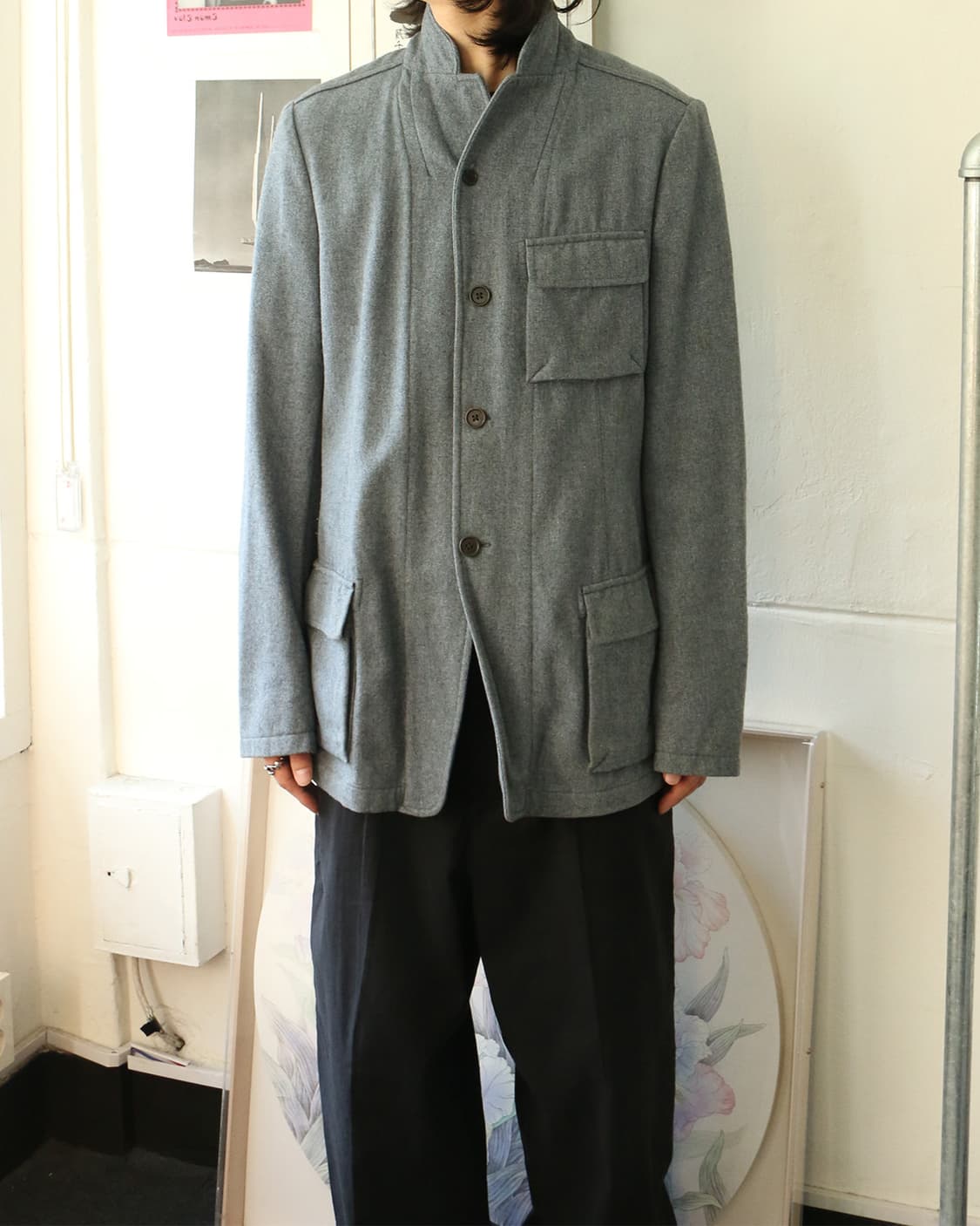 드리스 반 노튼 울 블레이저  상품이미지3