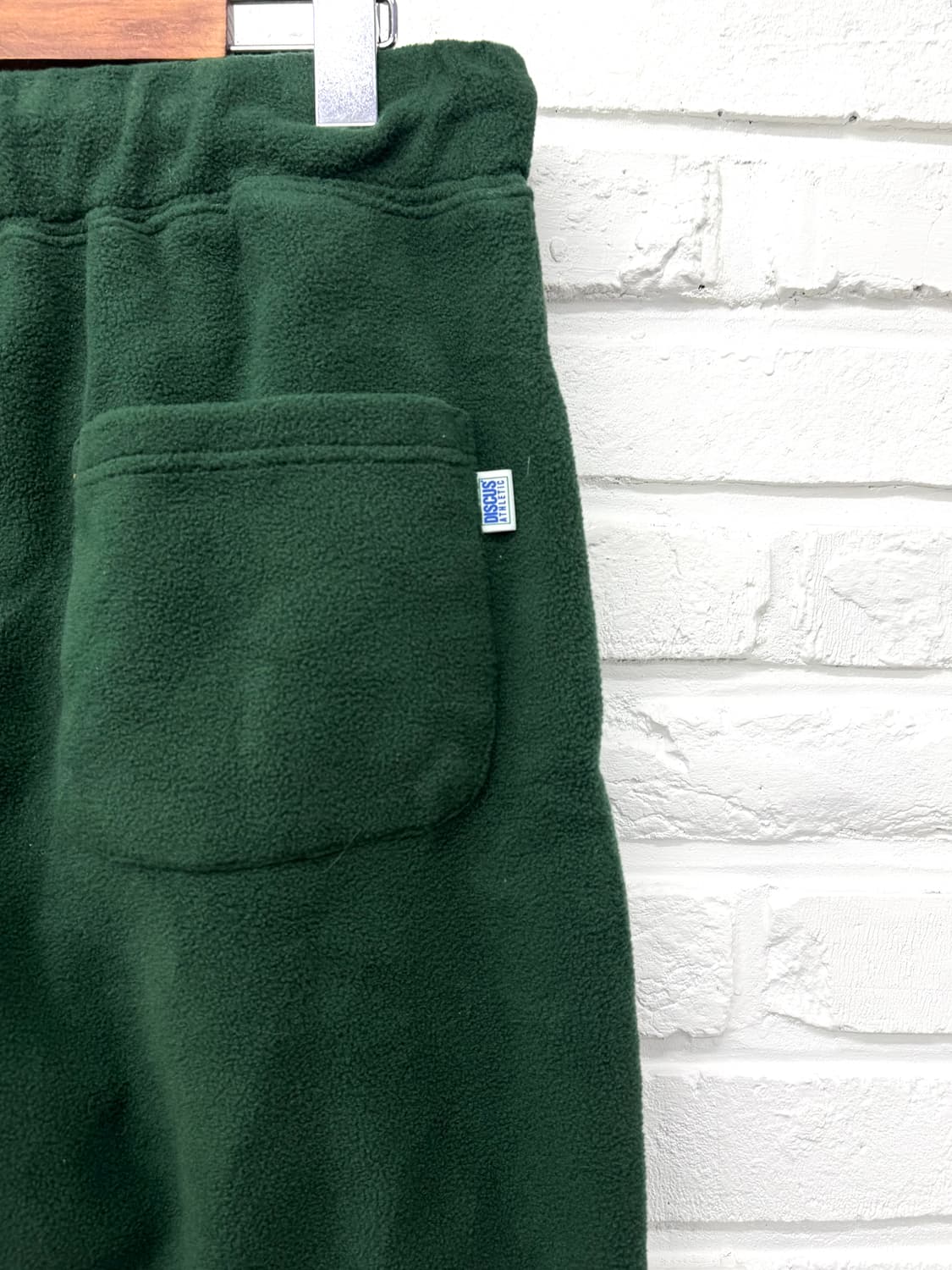 Discus 그린 플리스 팬츠 상품이미지3