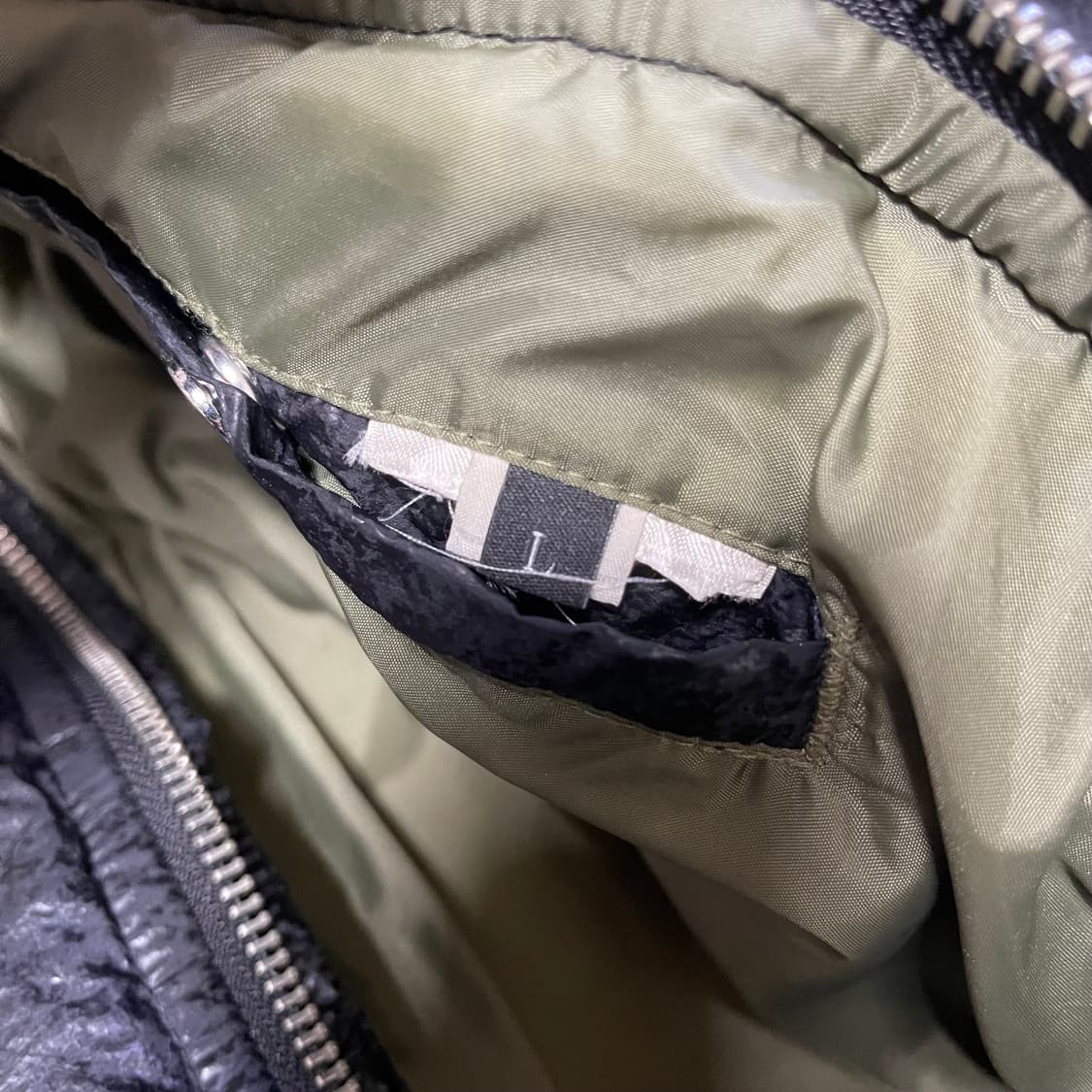 [100] Diesel Izumo 블랙 패딩 지켓 상품이미지8