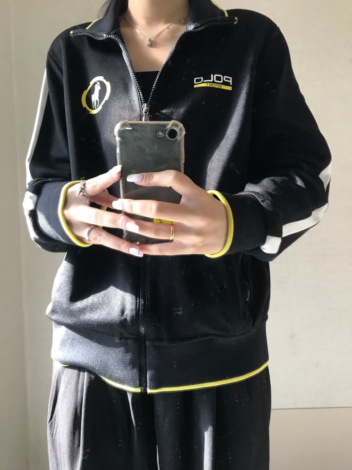 폴로 블랙 빅포니 트랙탑 상품이미지2