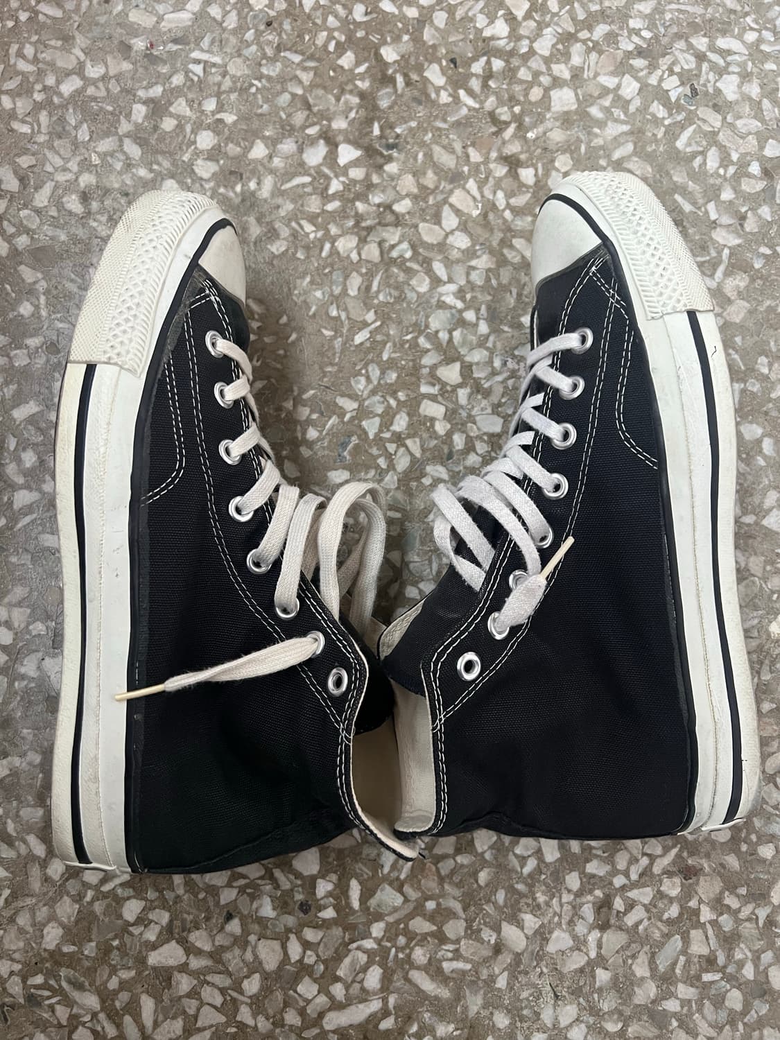 80s 빈티지 컨버스 275사이즈 블랙 9.5 상품이미지3
