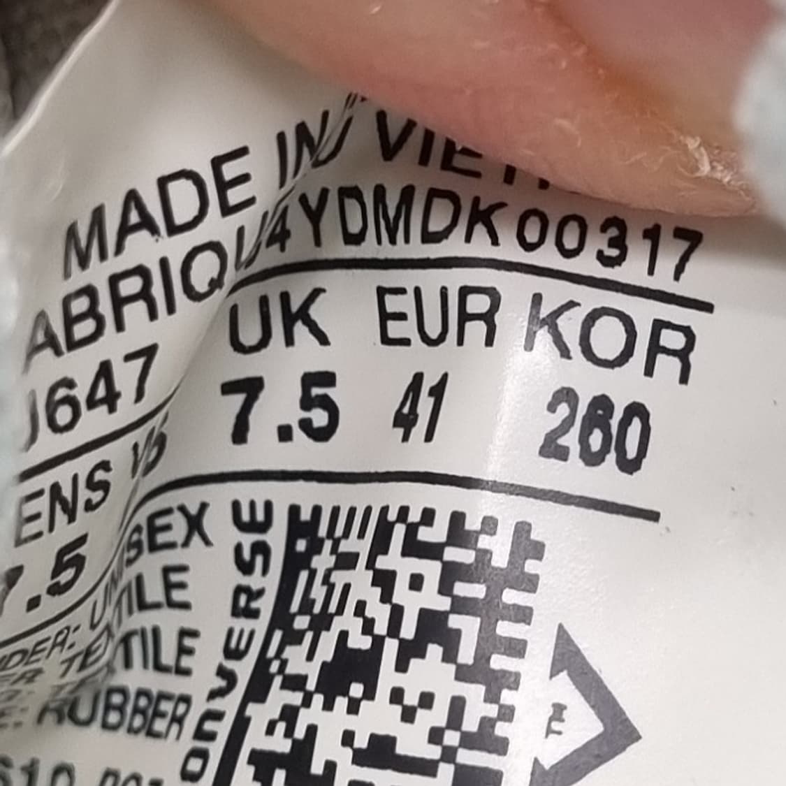 컨버스 올스타 민트 남성스니커즈 260 상품이미지6