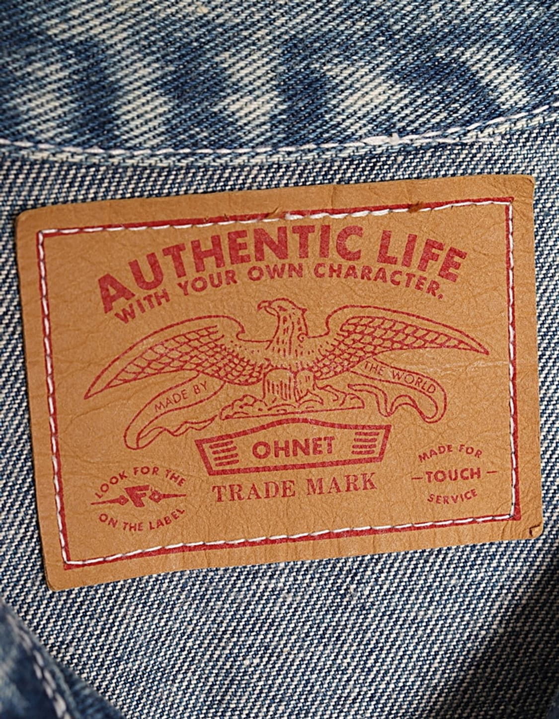 8~90's OHNET Denim Jacket 상품이미지9