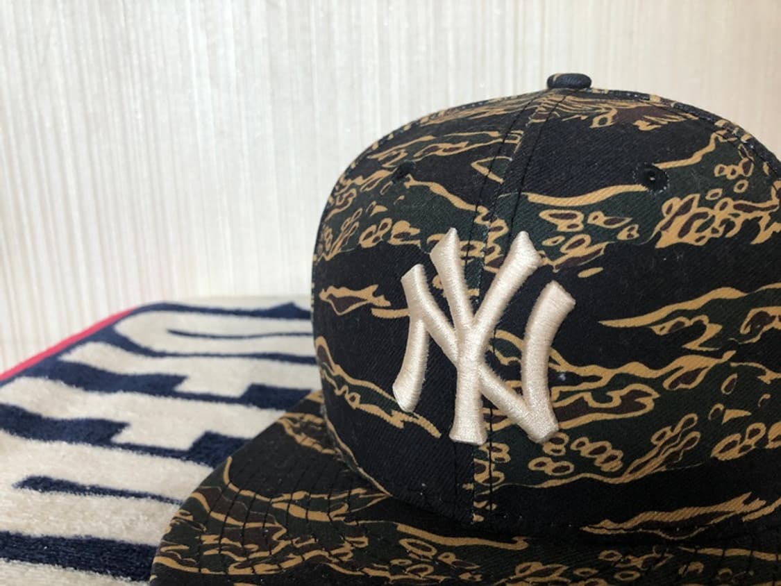 MLB 뉴에라 뉴욕양키스 타이거카모 모자/캡 7 3/8(58.7cm) 상품이미지5