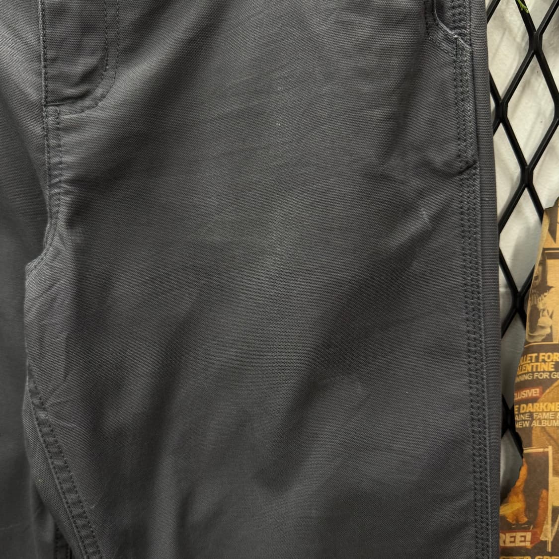 00s 칼하트 캔버스 워크 팬츠 사이드 포켓 포인트 그레이 상품이미지8