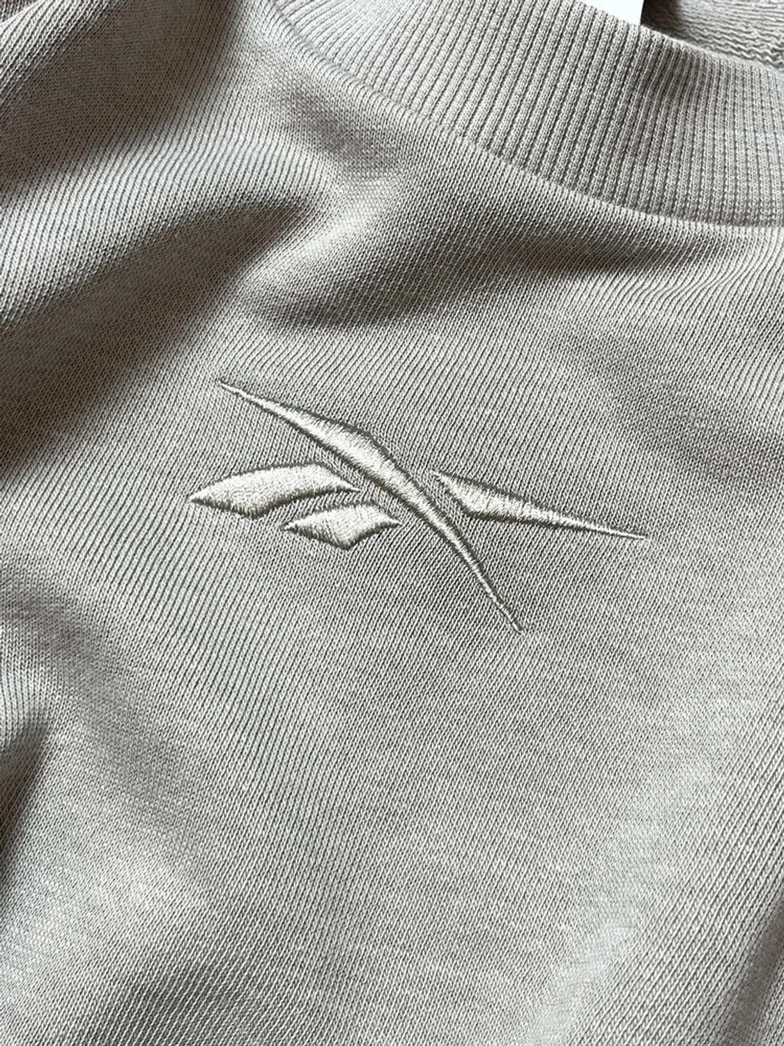 리복 REEBOK 22ss 오버핏 커버업 크롭 맨투맨 PN8753 상품이미지3