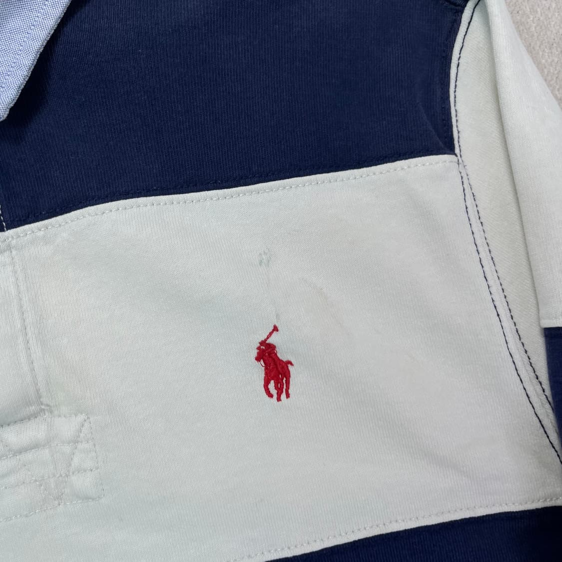 100 폴로랄프로렌 스트라이프 럭비티  상품이미지4