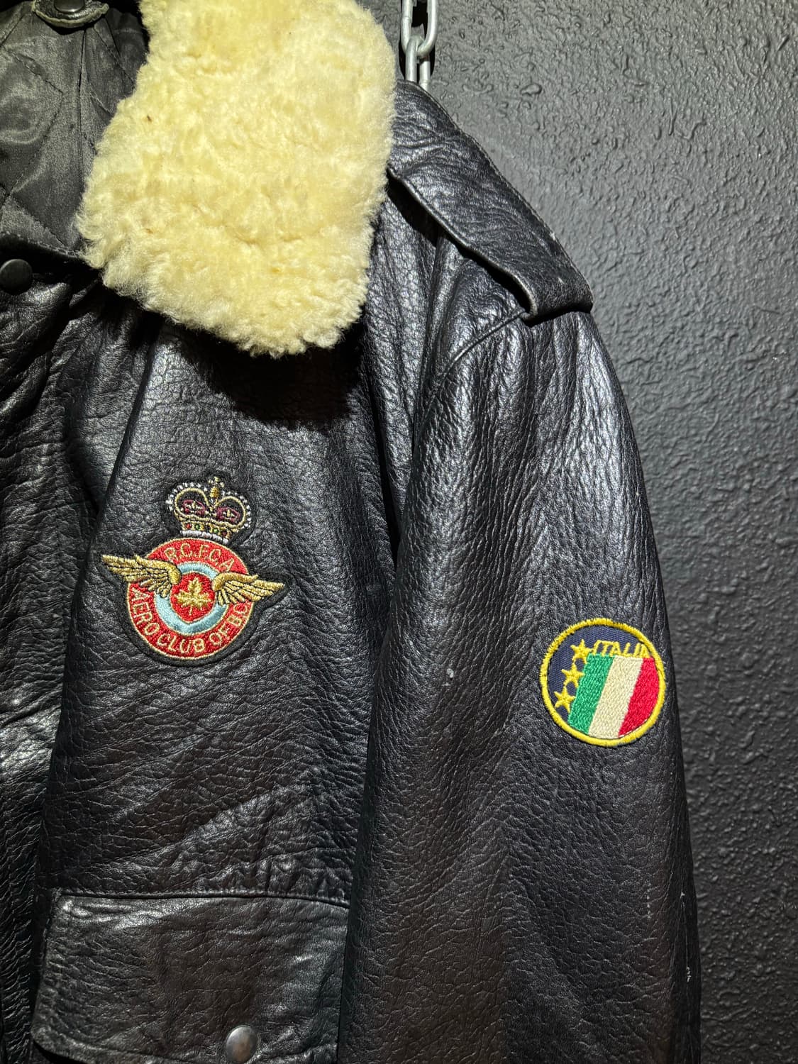 Aeropell – RAF Type Shearling Collar Lea 상품이미지3