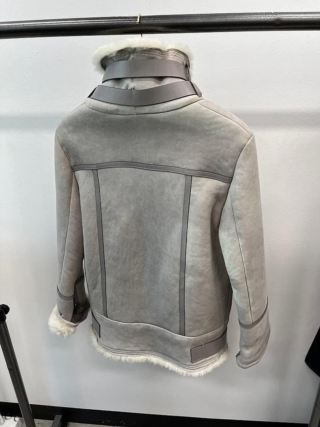 여) 이로 리얼가죽 무스탕  상품이미지5