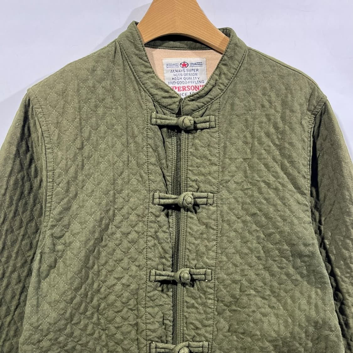 [Person's] 퍼슨스 퀼팅 차이나 자켓 상품이미지3