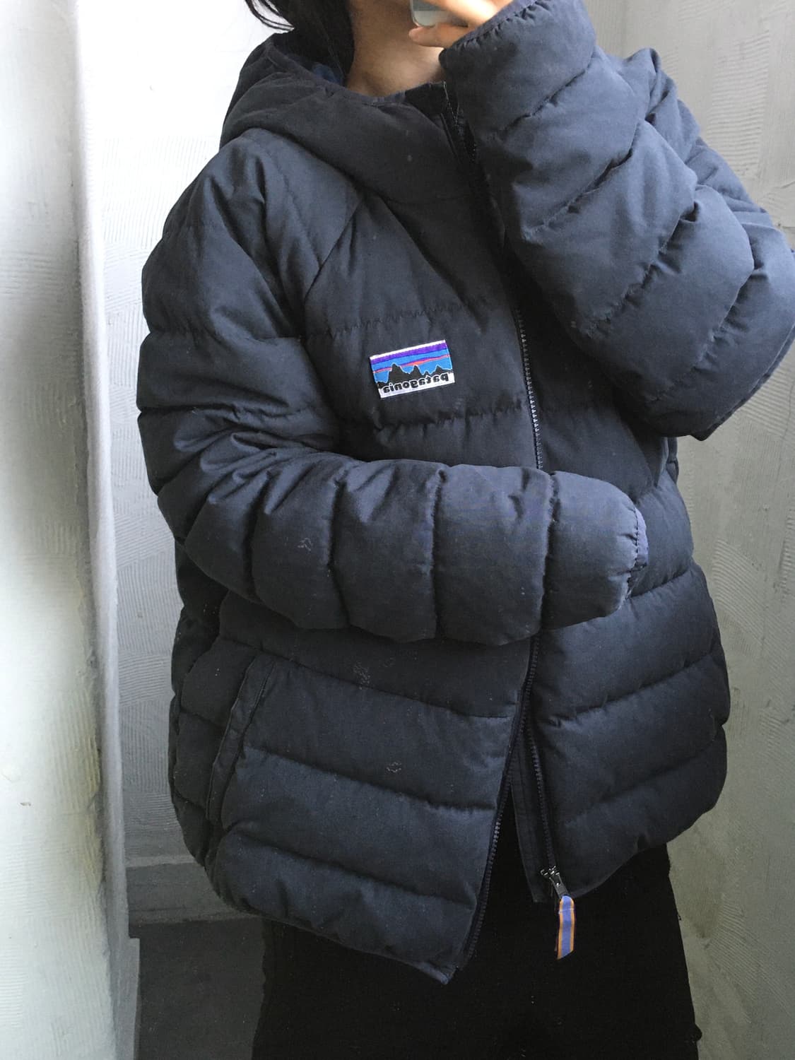 Patagonia 파타고니아 50주년 다운 후드 자켓 상품이미지1