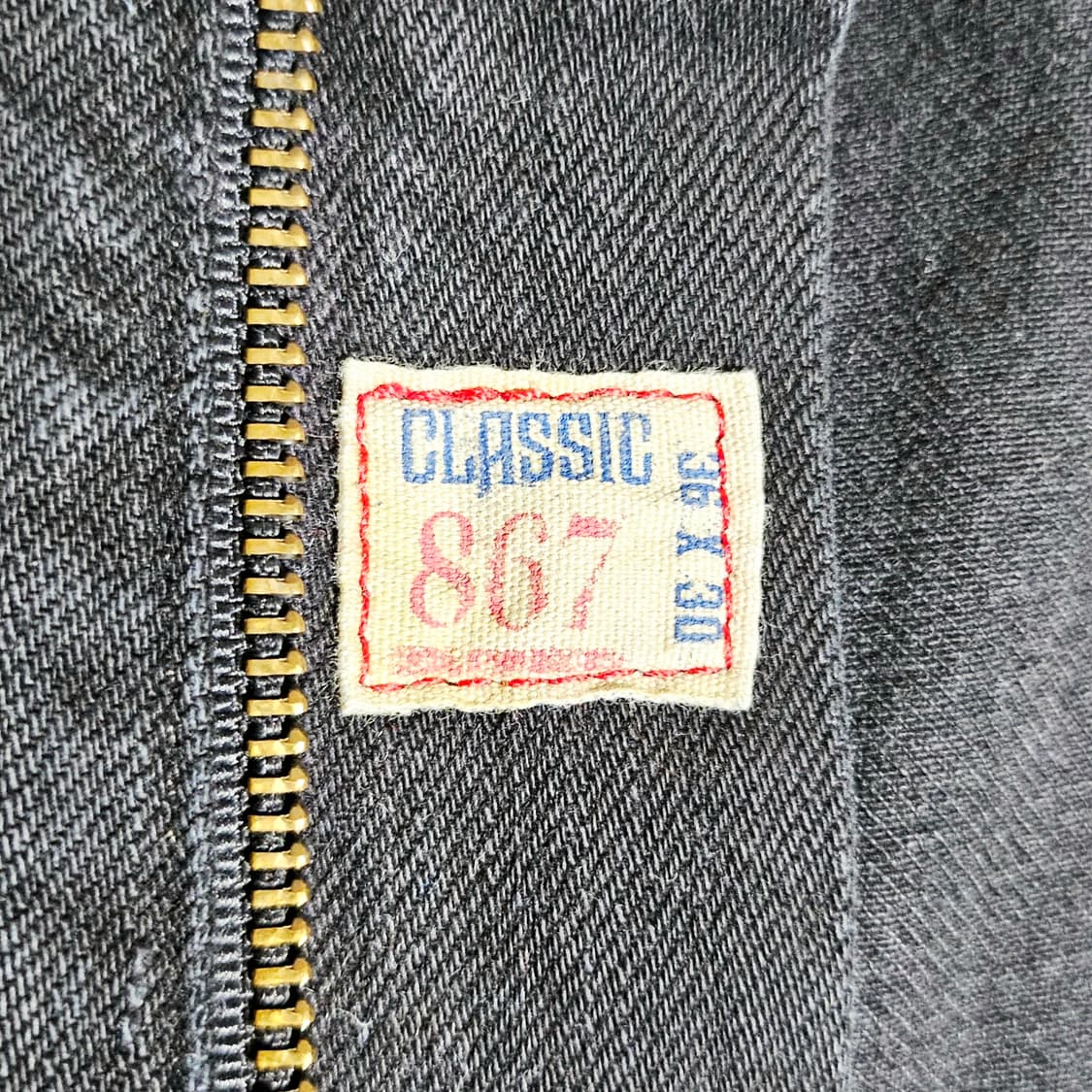 [36X30][폴로 랄프로렌]00's 867 클래식 핏 블랙 어센틱 데님 상품이미지8