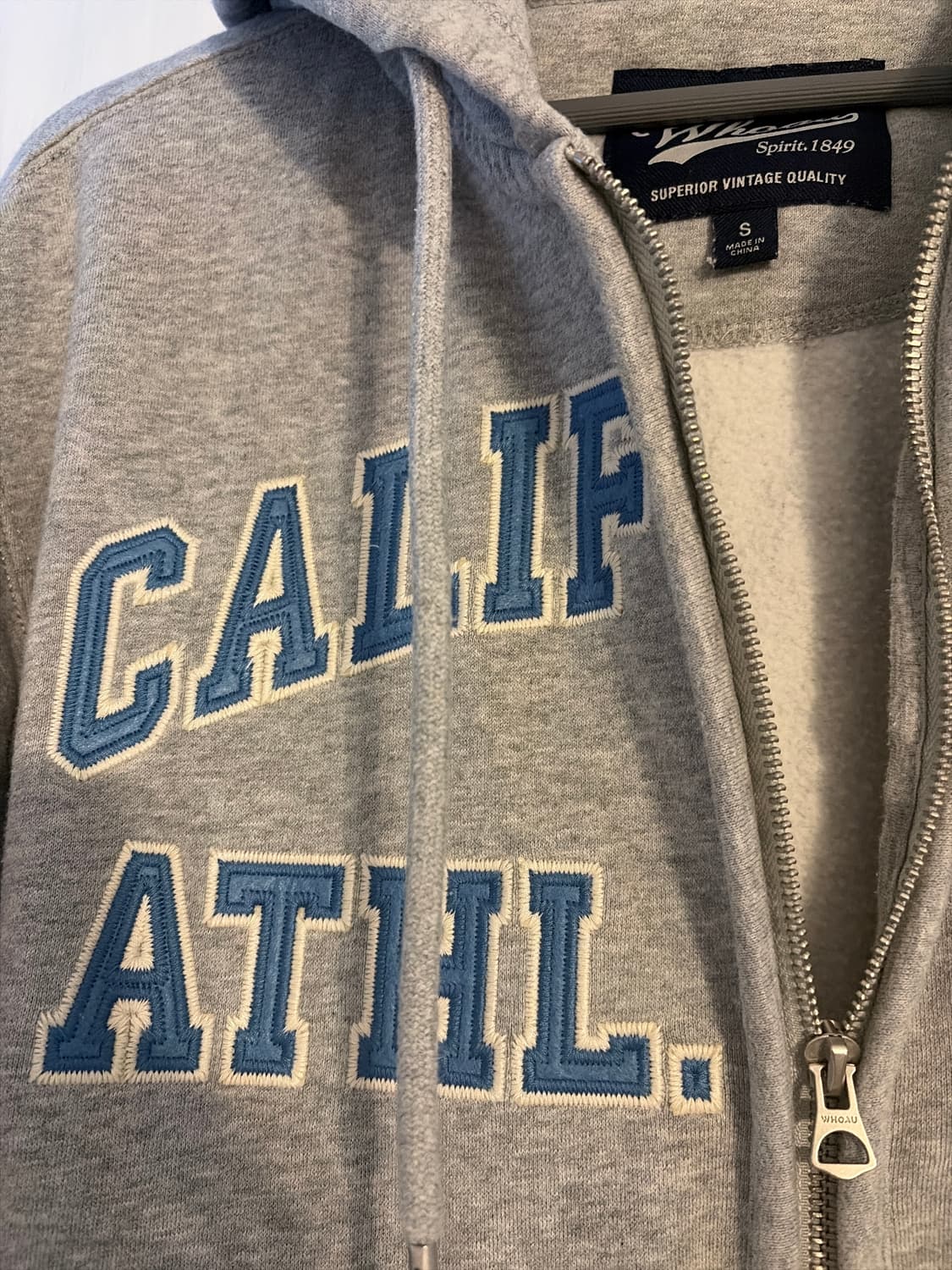 후아유 후드집업 (오버핏 상품이미지3