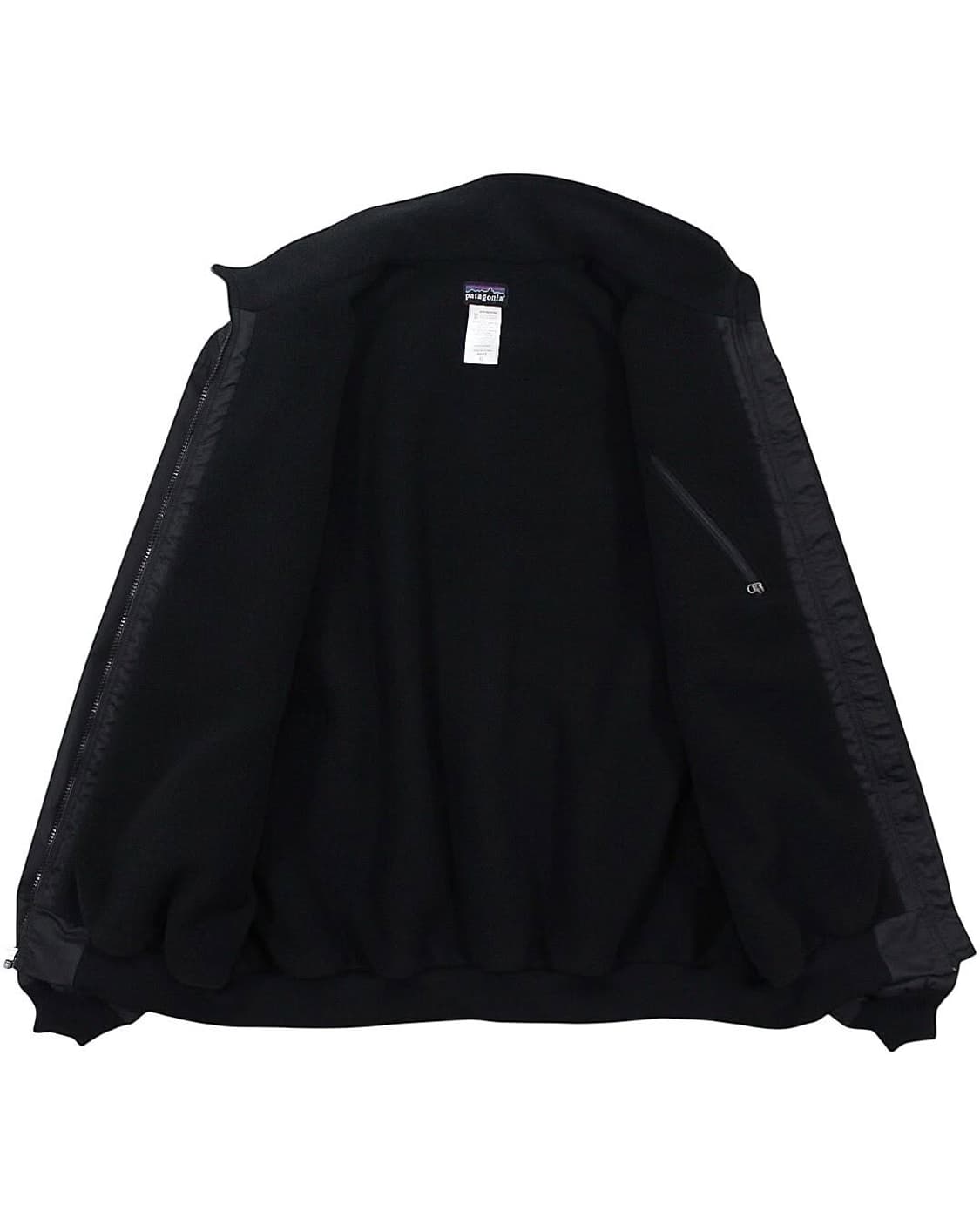 2008 파타고니아 쉘드 신칠라 자켓 올 블랙 빈티지 상품이미지3