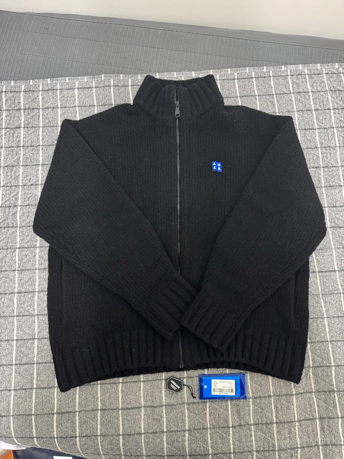 [M]아더에러 시그니피컨드 니트집업  상품이미지2