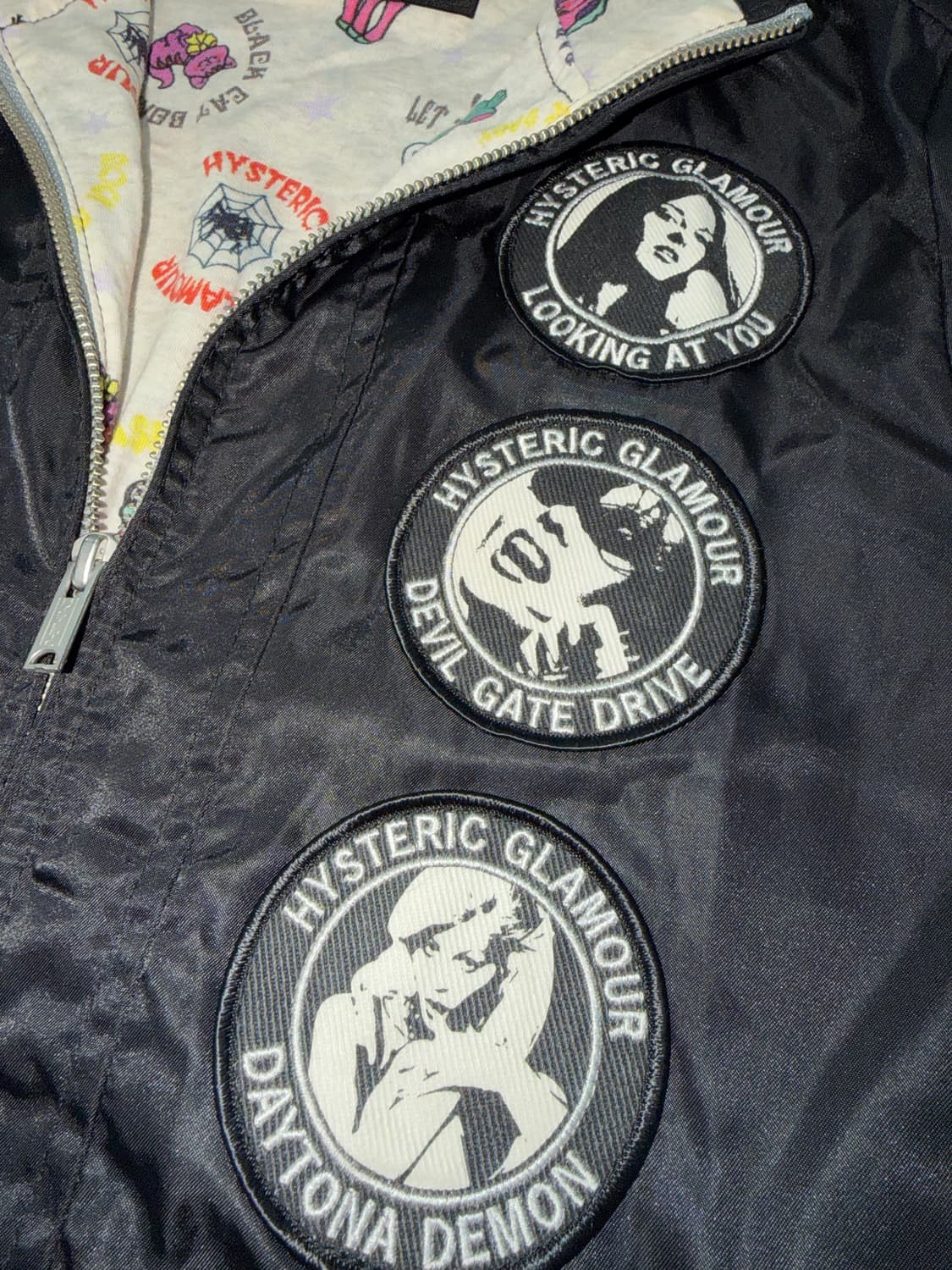 Hysteric Glamor 히스걸 와팬 패치 블루종 상품이미지2