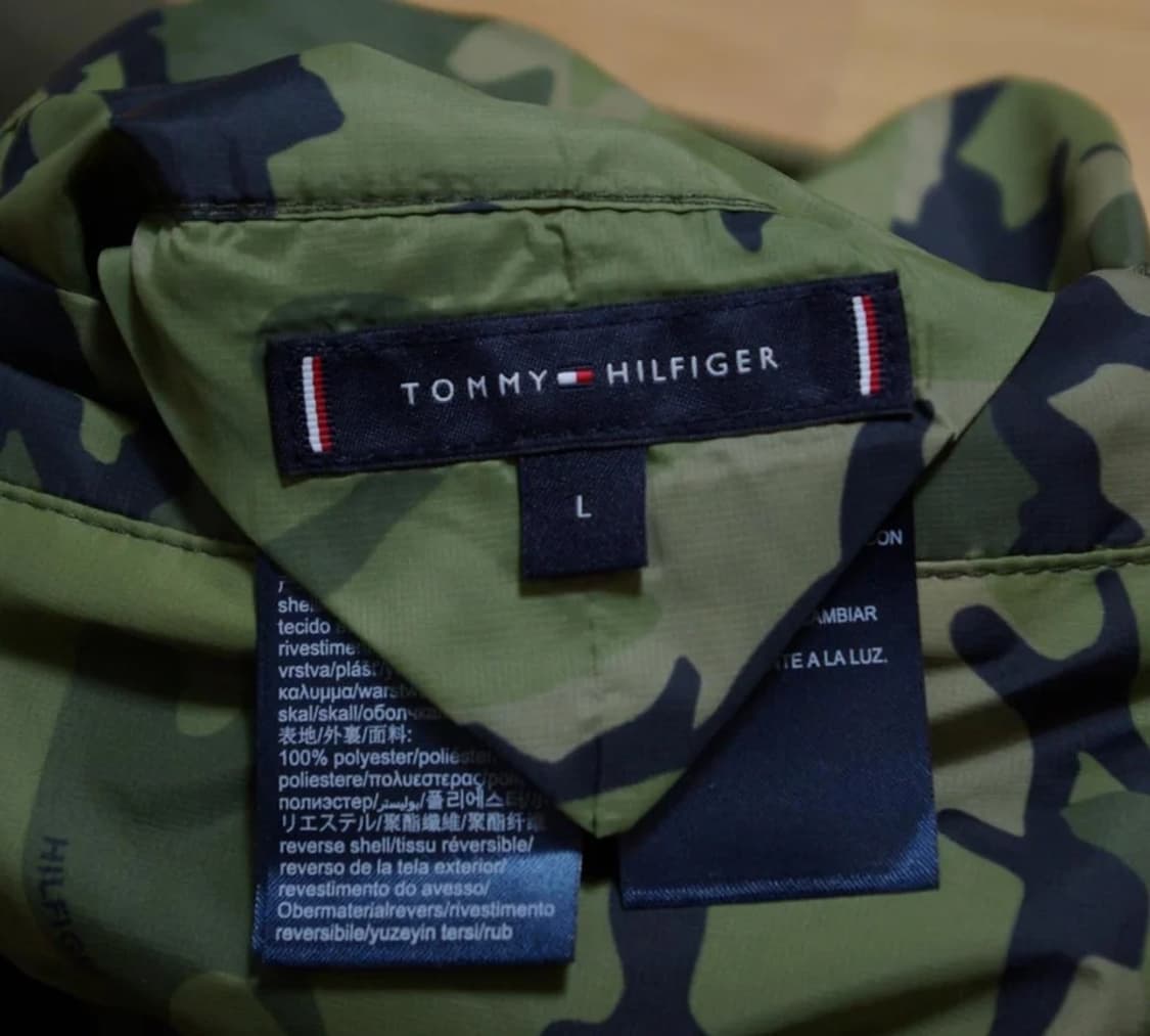 타미힐피거 카모 리버시블 점퍼 L 상품이미지9