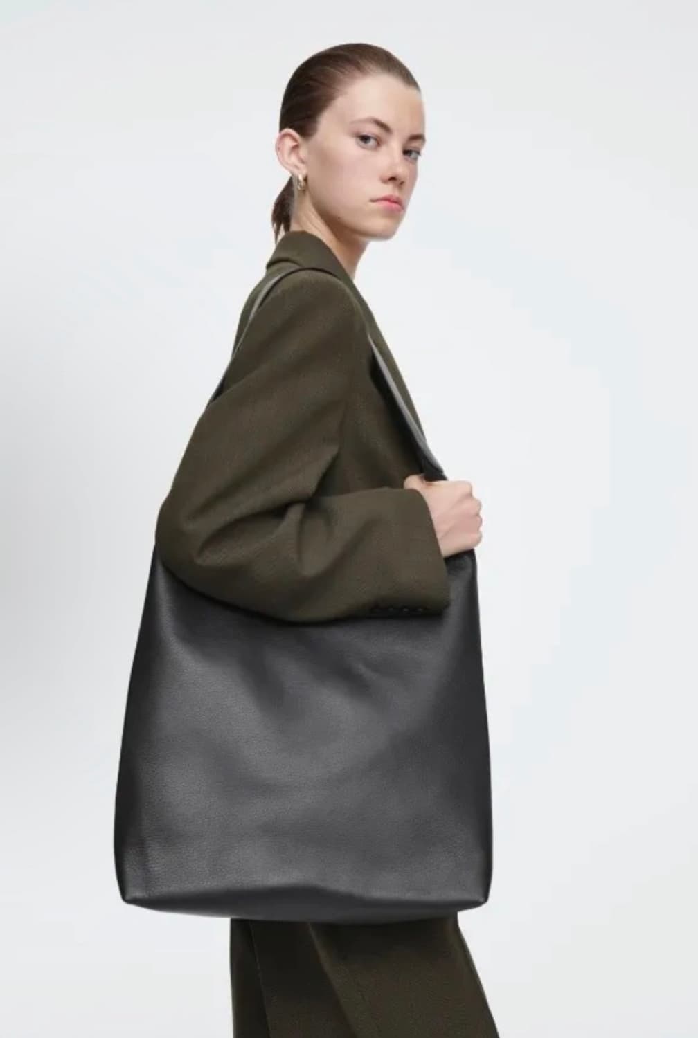 Cos serif tote leather bag 상품이미지1