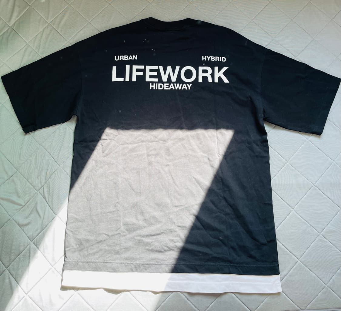 Lifework 반팔티 M 상품이미지2