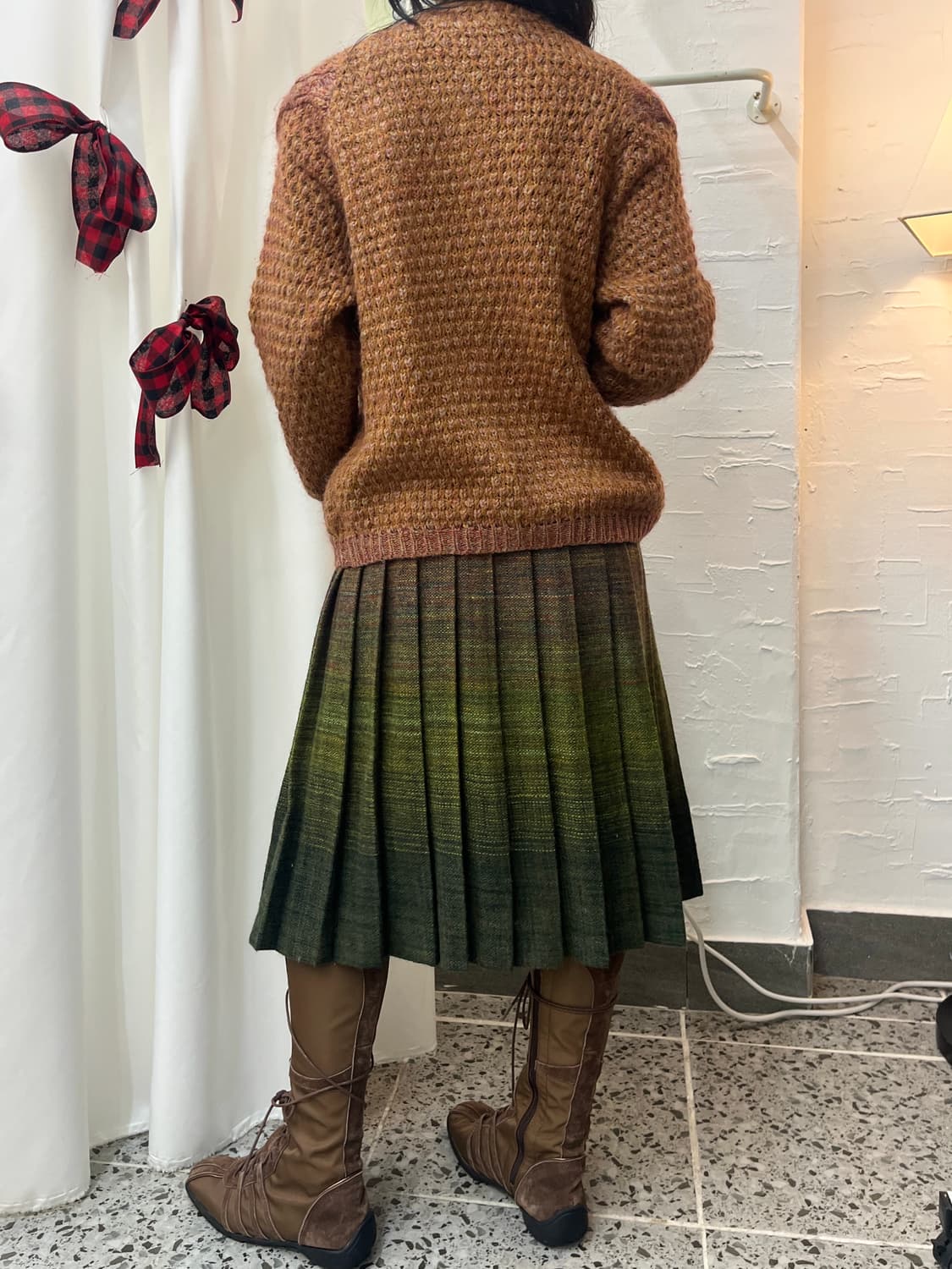 sunset orange cardigan 상품이미지5