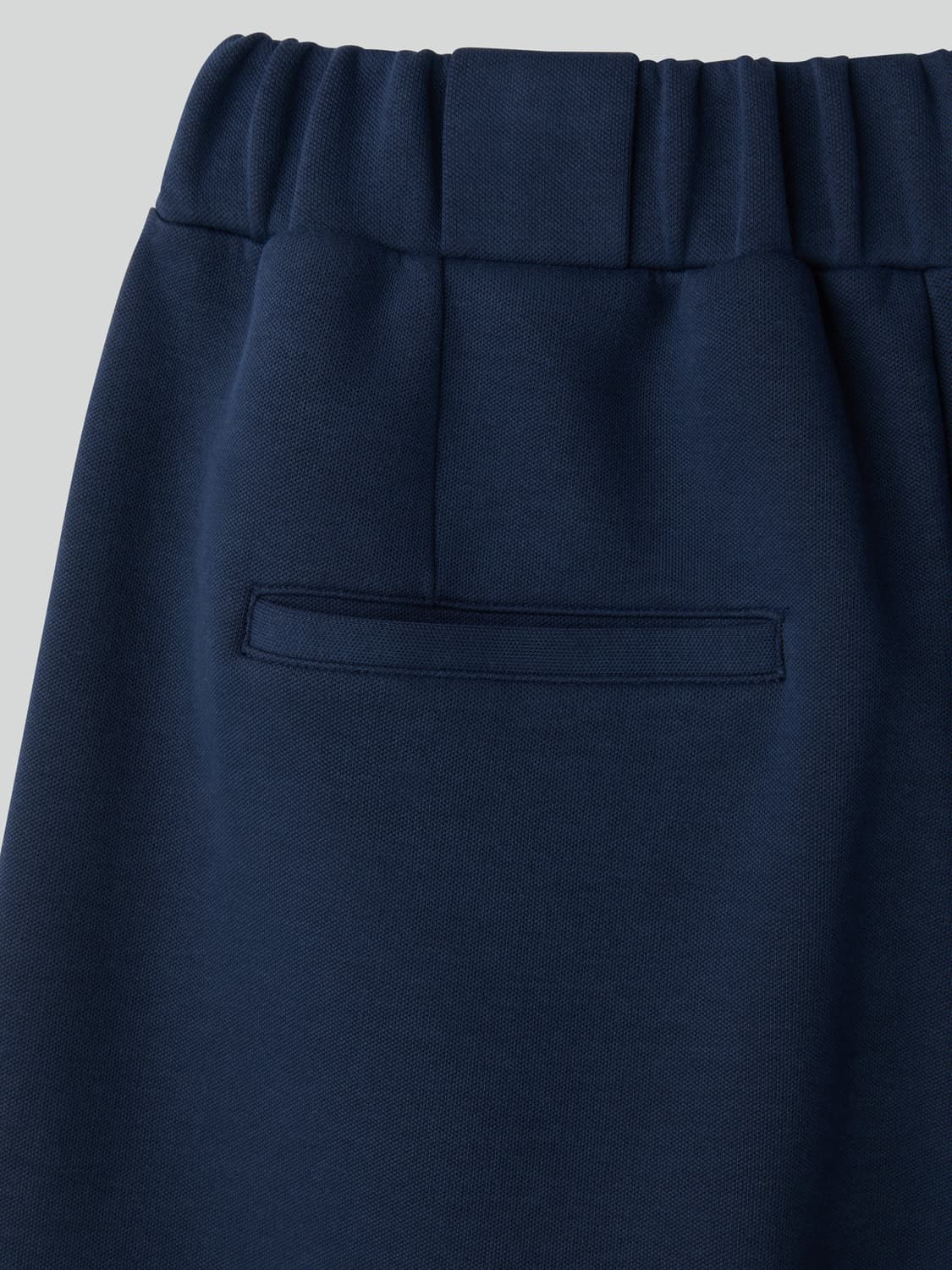 렉토 와이드 밴딩 루즈핏 스웻 팬츠 잉크 네이비 상품이미지4