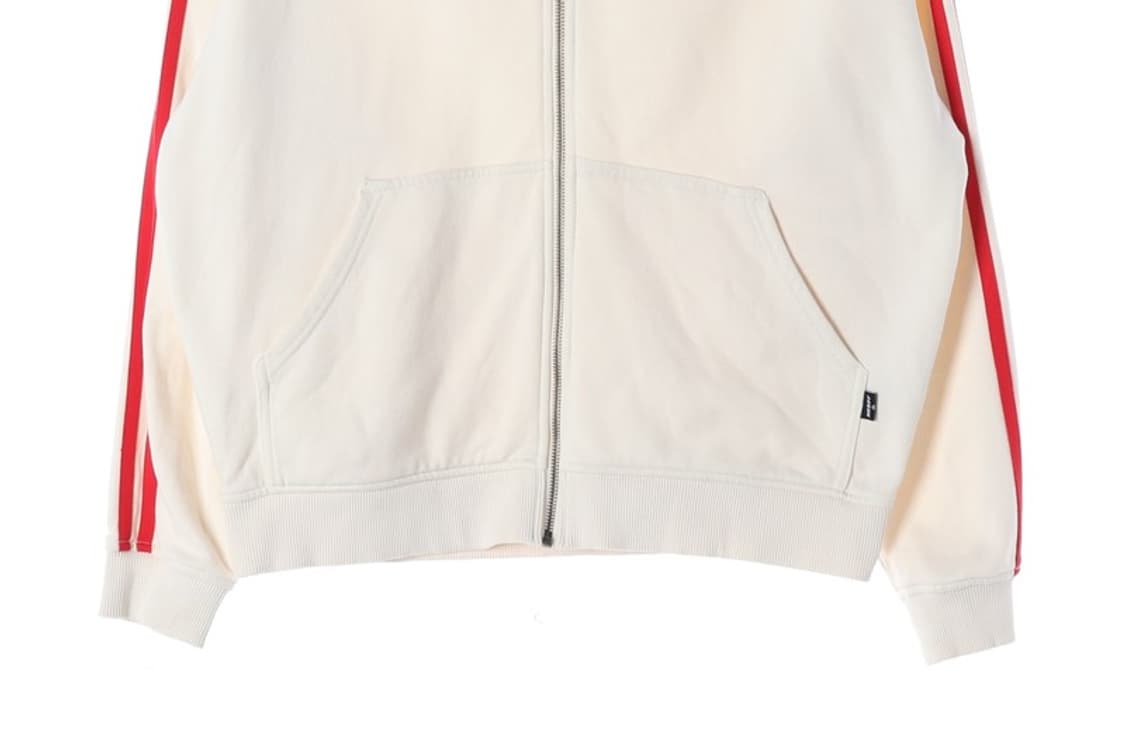 널디 2선 라인 후드 집업 크림 S 상품이미지4