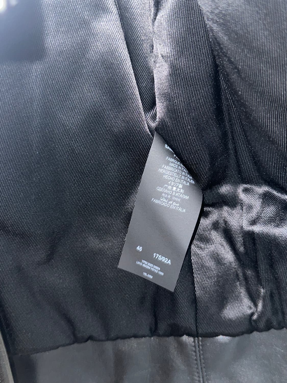 (46) L01 생로랑 484284 Y5YA2 1000 라이더 레더 자켓 상품이미지5