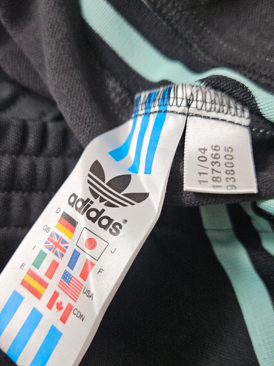 00s 아디다스 희귀 민트 부츠컷 트랙팬츠 y2k 일본 여성 80 상품이미지5
