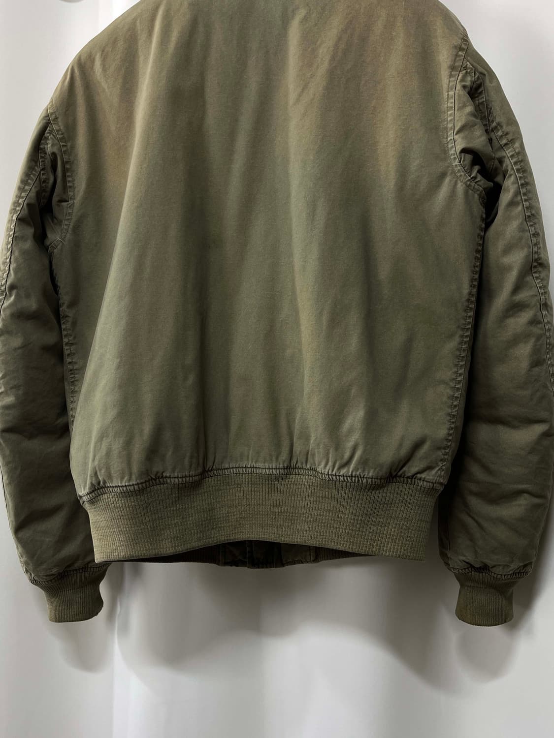 폴로 랄프로렌 b-10 올리브 시어링 플라이트 봄버 다운 자켓 상품이미지10