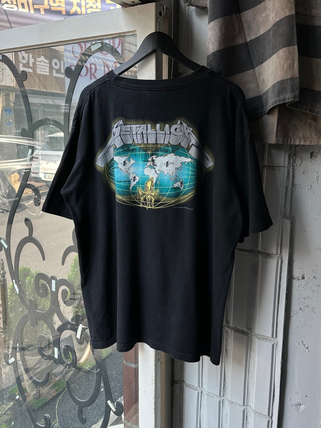 90's OG 메탈리카 티셔츠 자이언트 택 빈티지 밴드티 밴드티셔츠 상품이미지4
