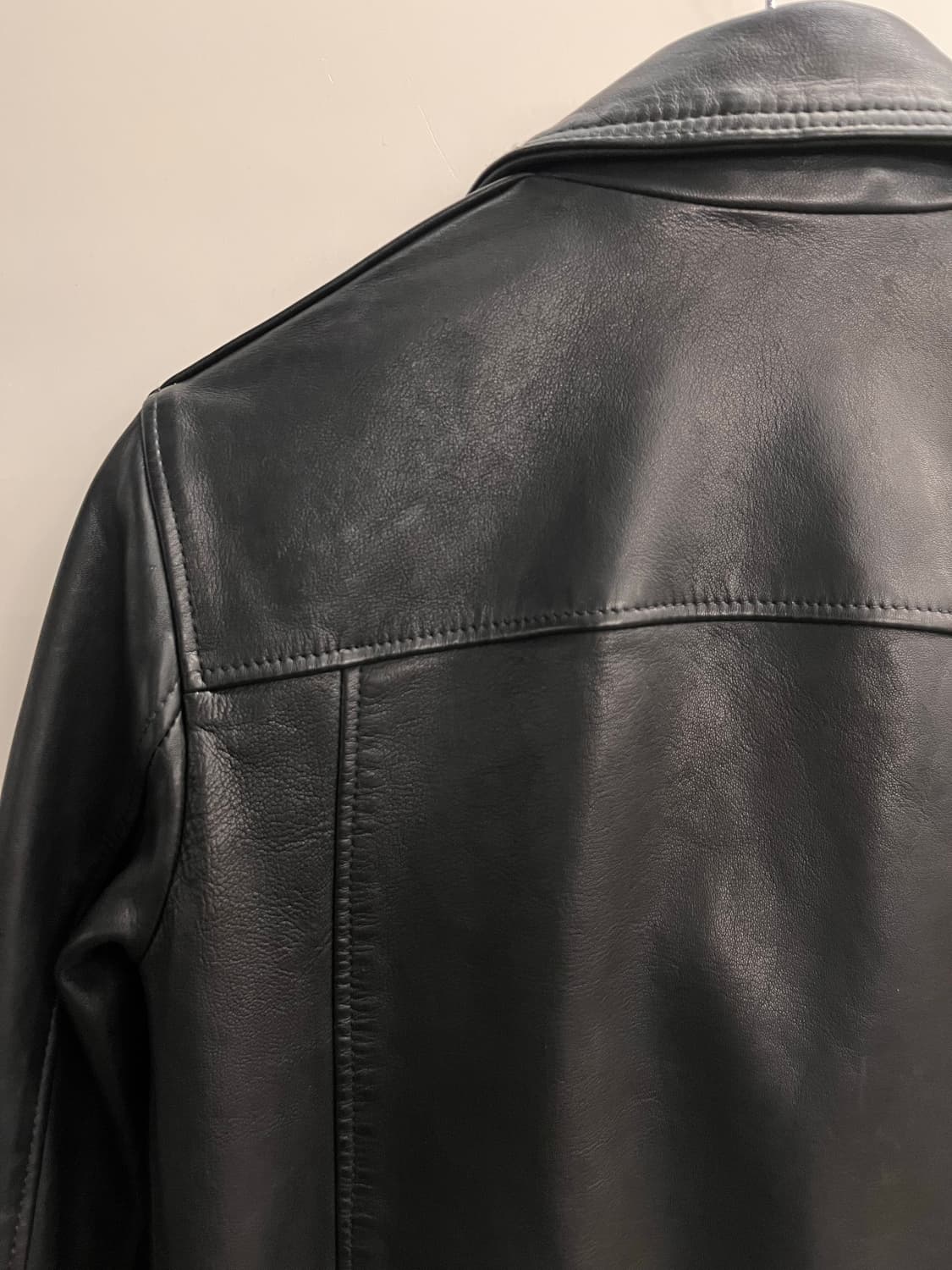 올세인츠 빌리 바이커 양가죽 자켓 S 상품이미지6