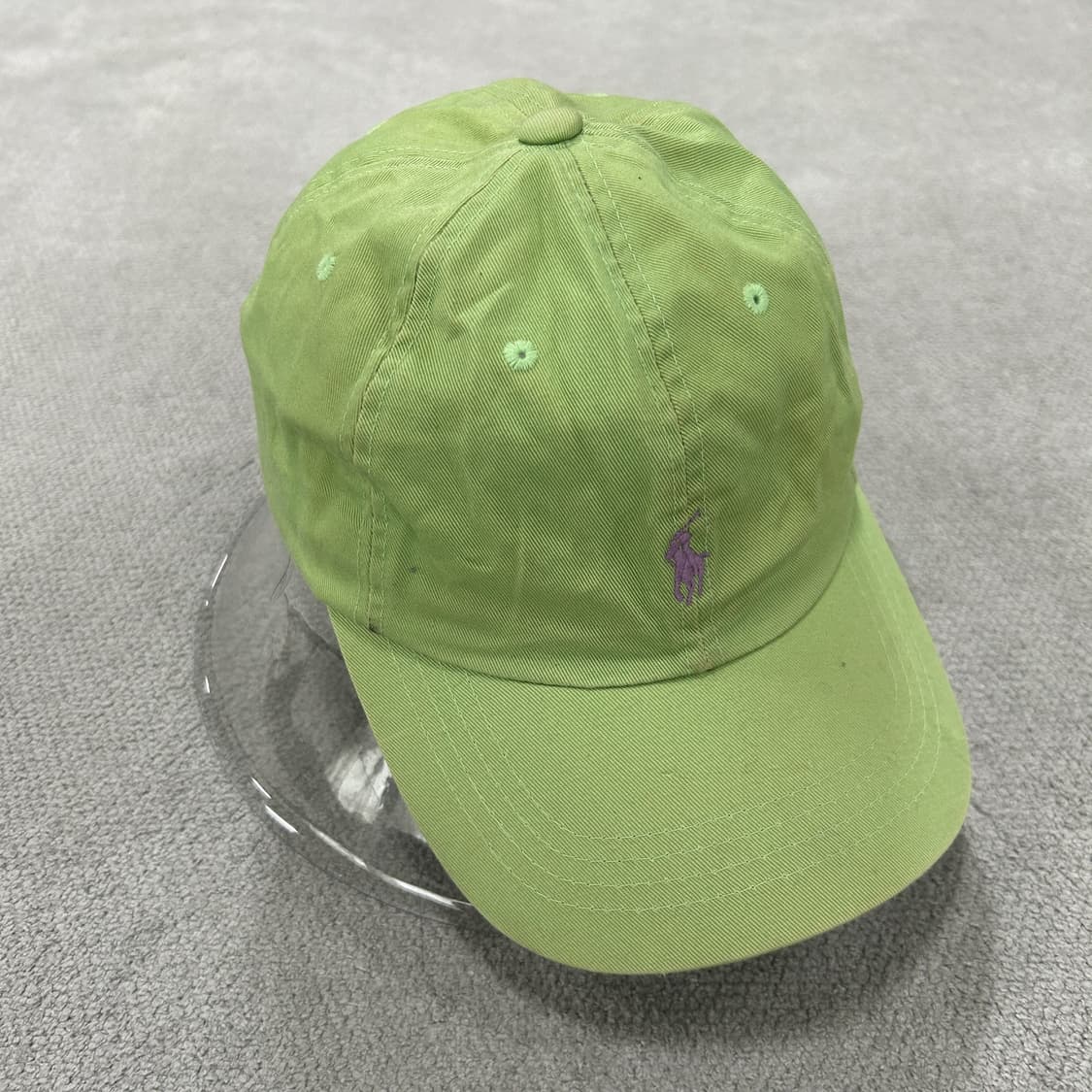 폴로 랄프로렌 연두색 볼캡 상품이미지1