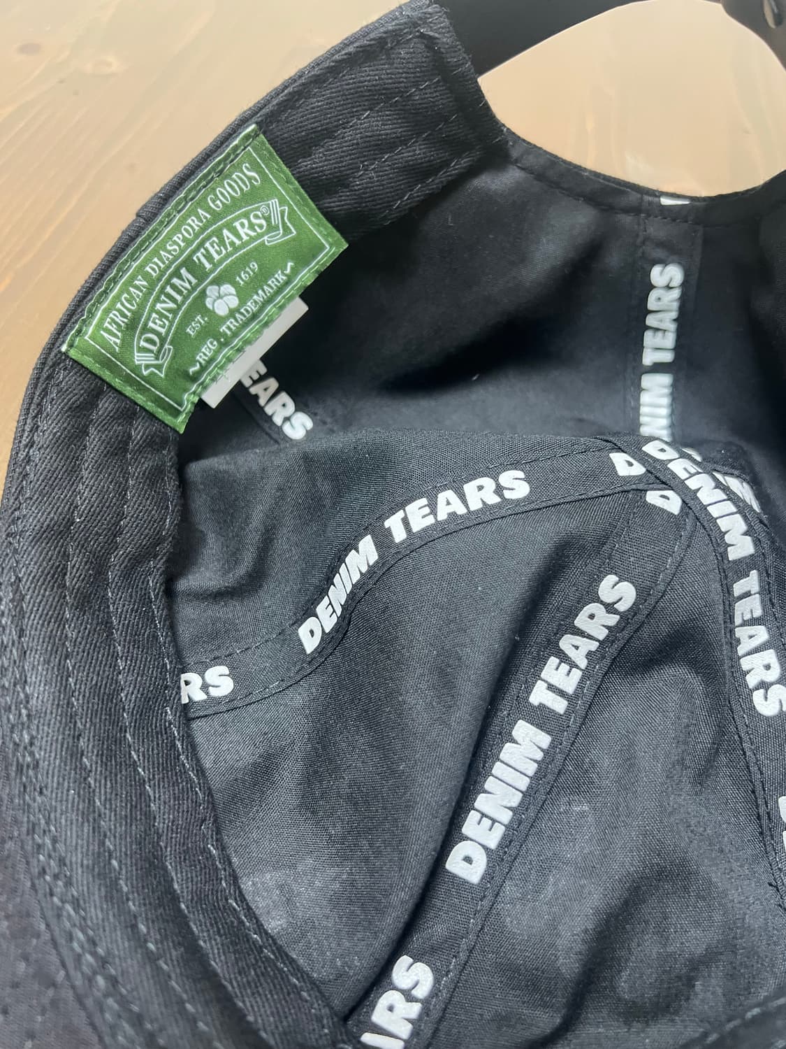 데님티어스 cotton wreath fitted cap 모자 상품이미지4