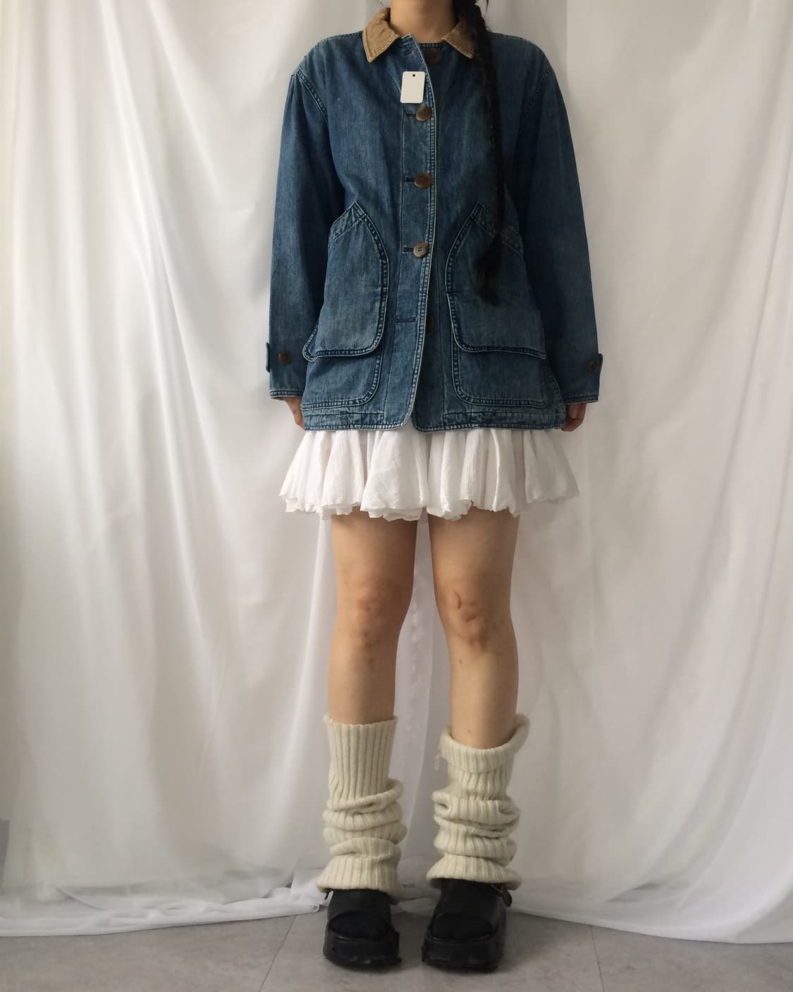 Collar point denim jacket 상품이미지8
