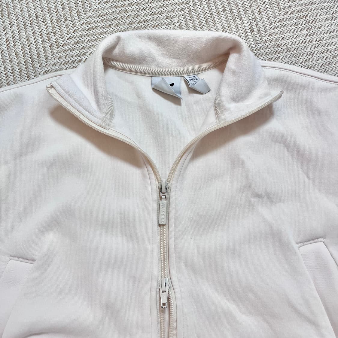 [정품] 아디다스 핑크베이지 트랙탑 투웨이 집업 [ M ] 상품이미지4