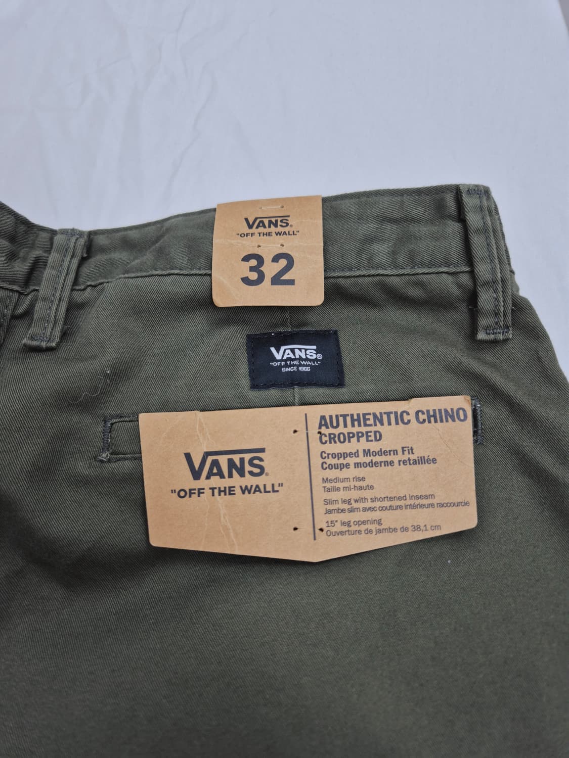 VANS 어센틱 치노 크롭 팬츠 상품이미지3