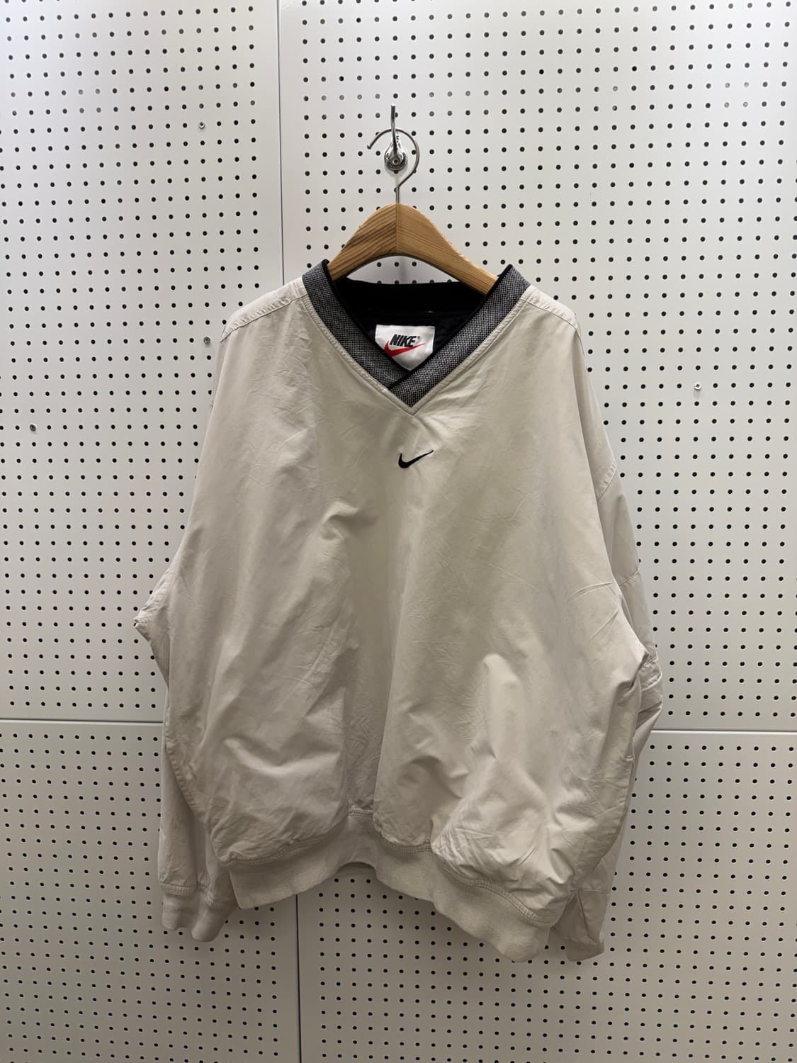 90s 나이키 센터 스우시 올드스쿨 우븐 웜업 U320 상품이미지2