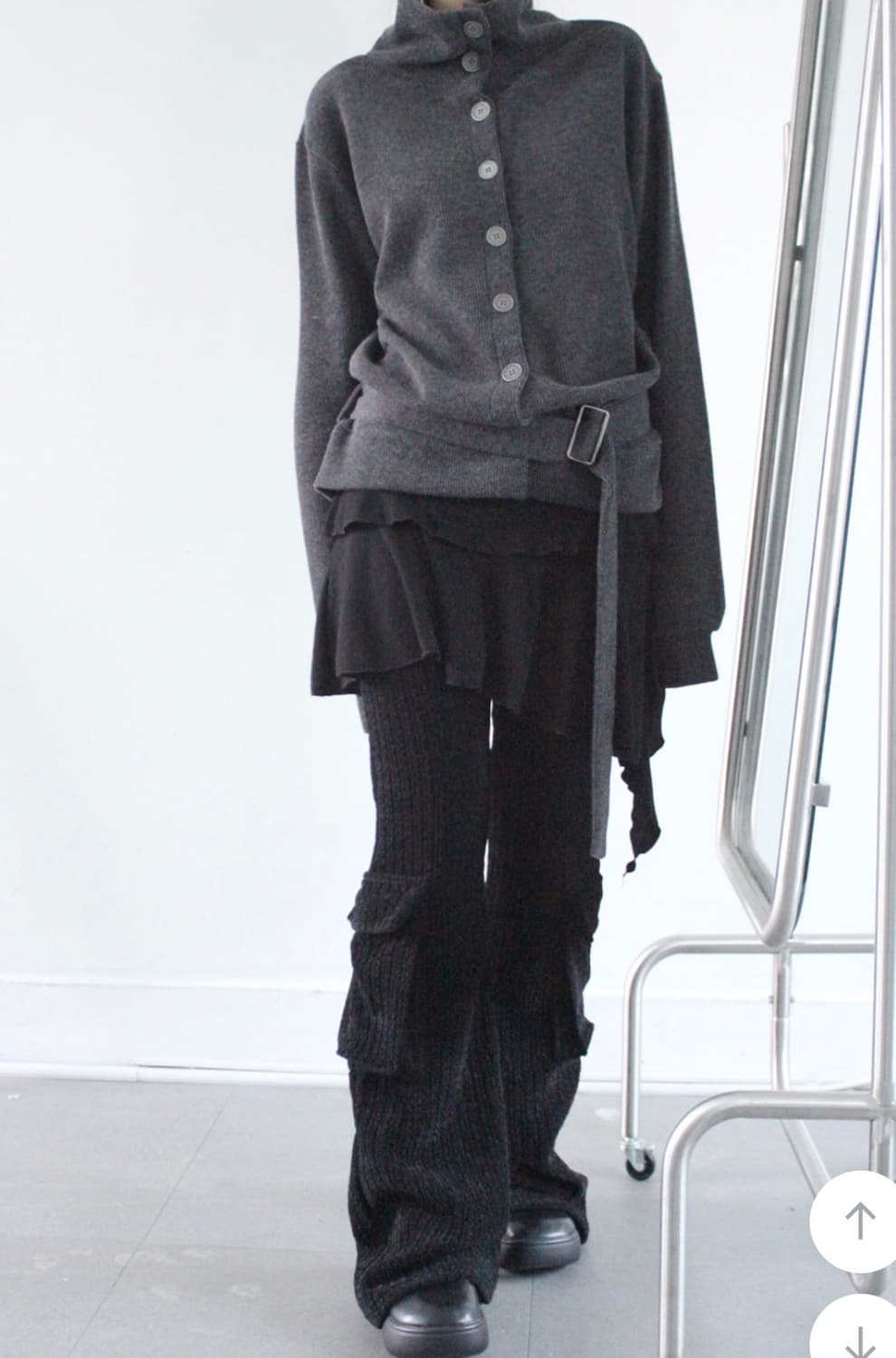 히피디피 touch pocket bootcut pt 블랙 상품이미지1