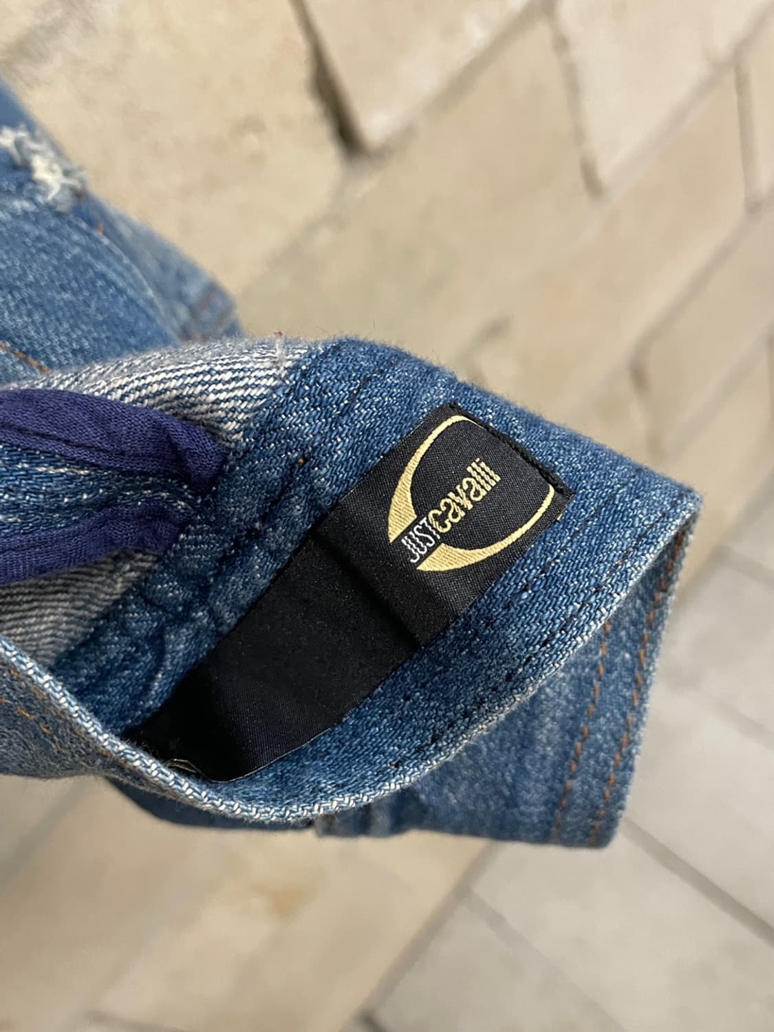 저스트 카발리 멀티 포켓 데님 자켓 상품이미지4