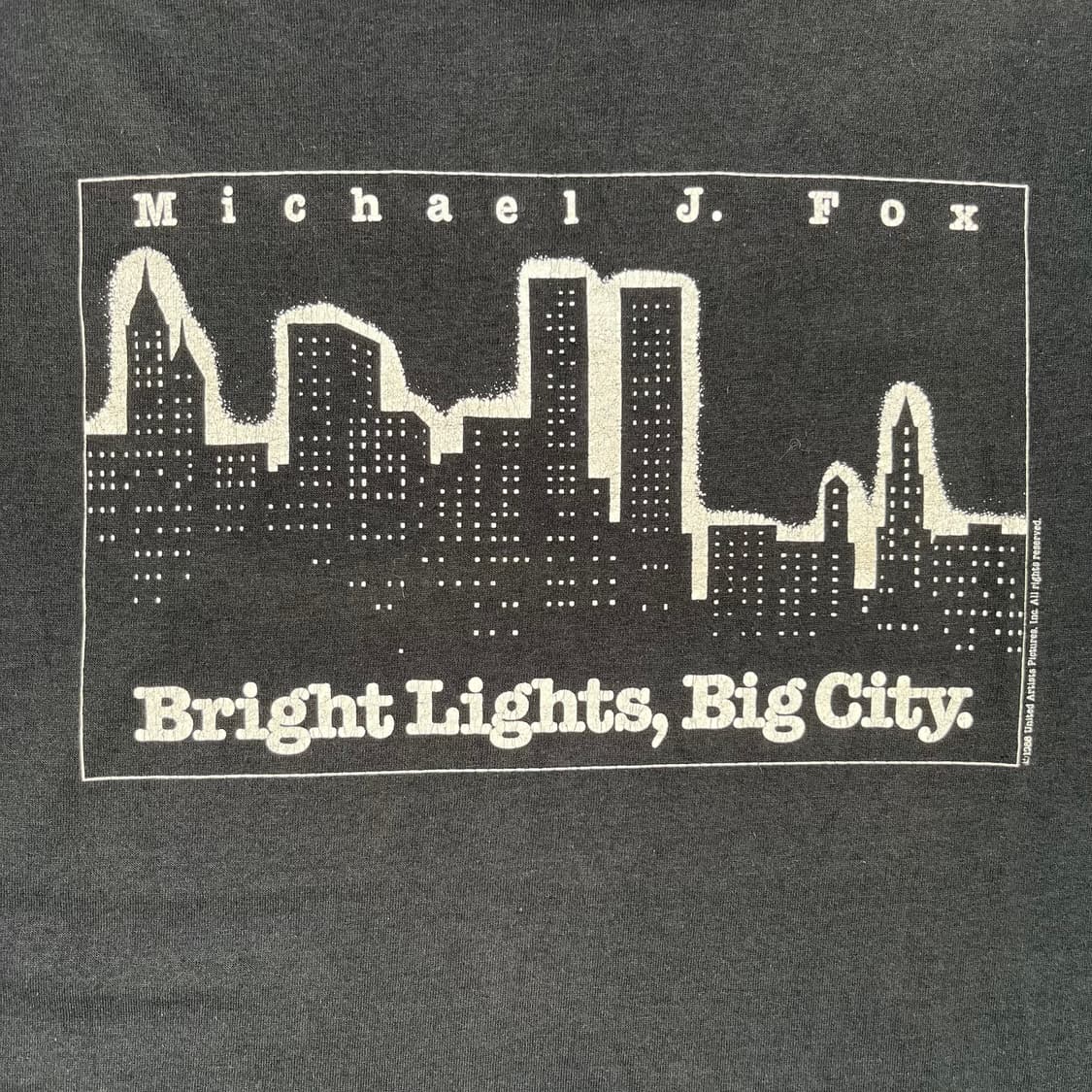 Bright Lights Big City 무비 프로모션 반팔티 상품이미지1