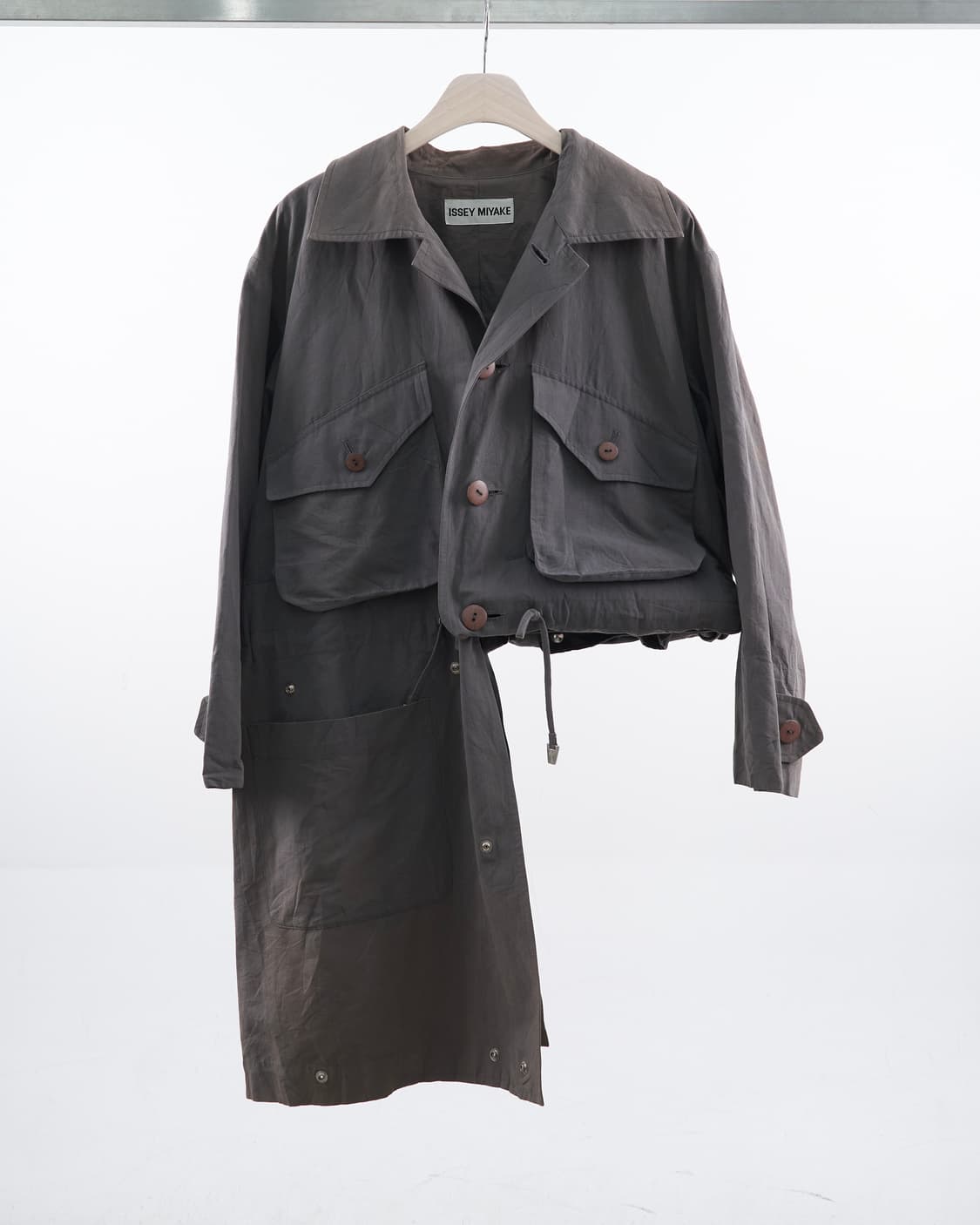 ISSEY MIYAKE 3way 포켓 트렌치 코트 상품이미지4
